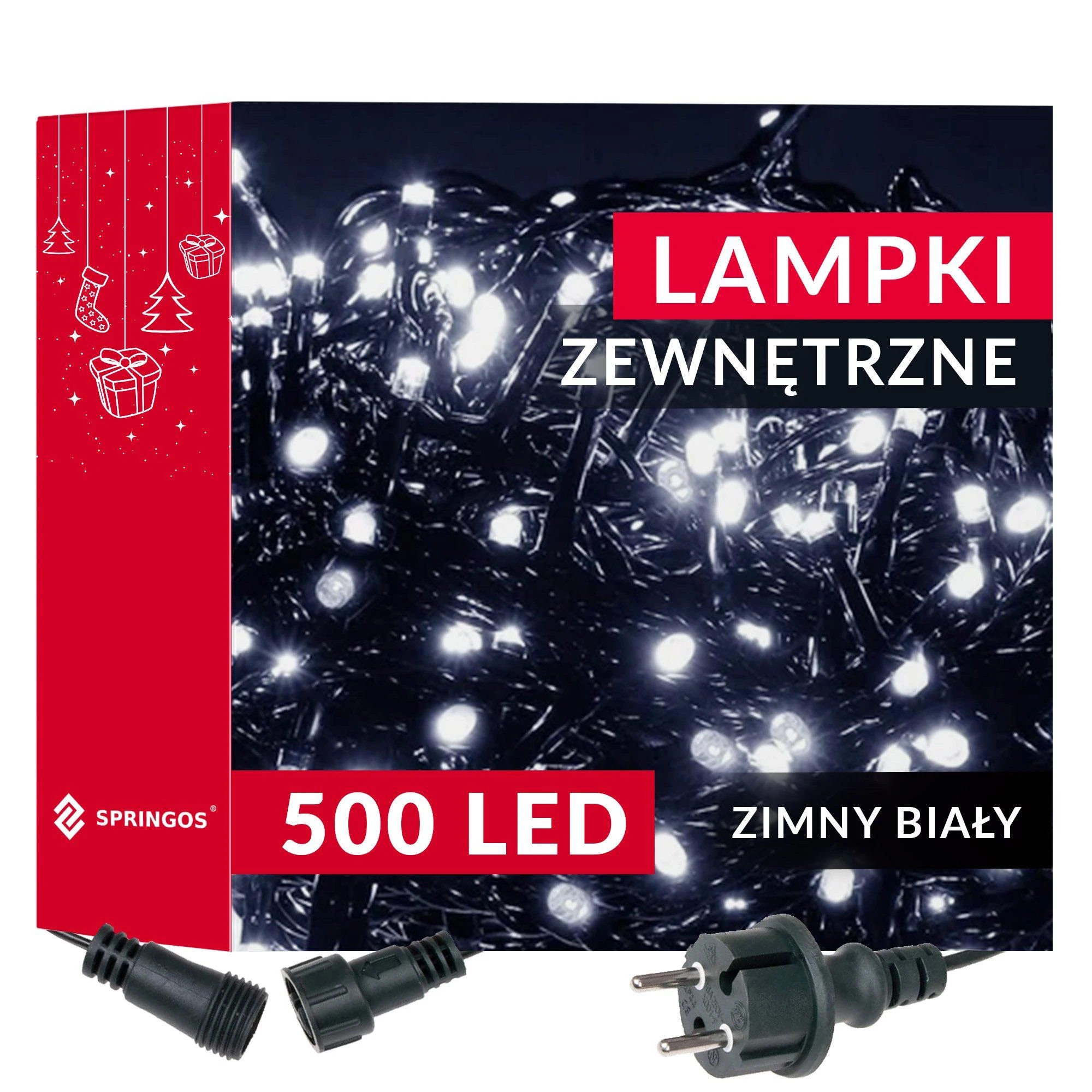 Springos Kalėdinės lemputės 41,5 m