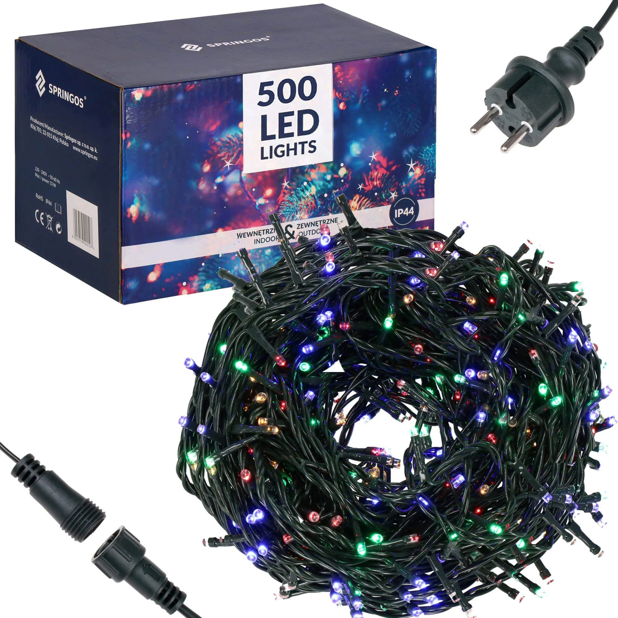 Kalėdinė girlianda Springos CL0526, 500 LED, 41,5 m