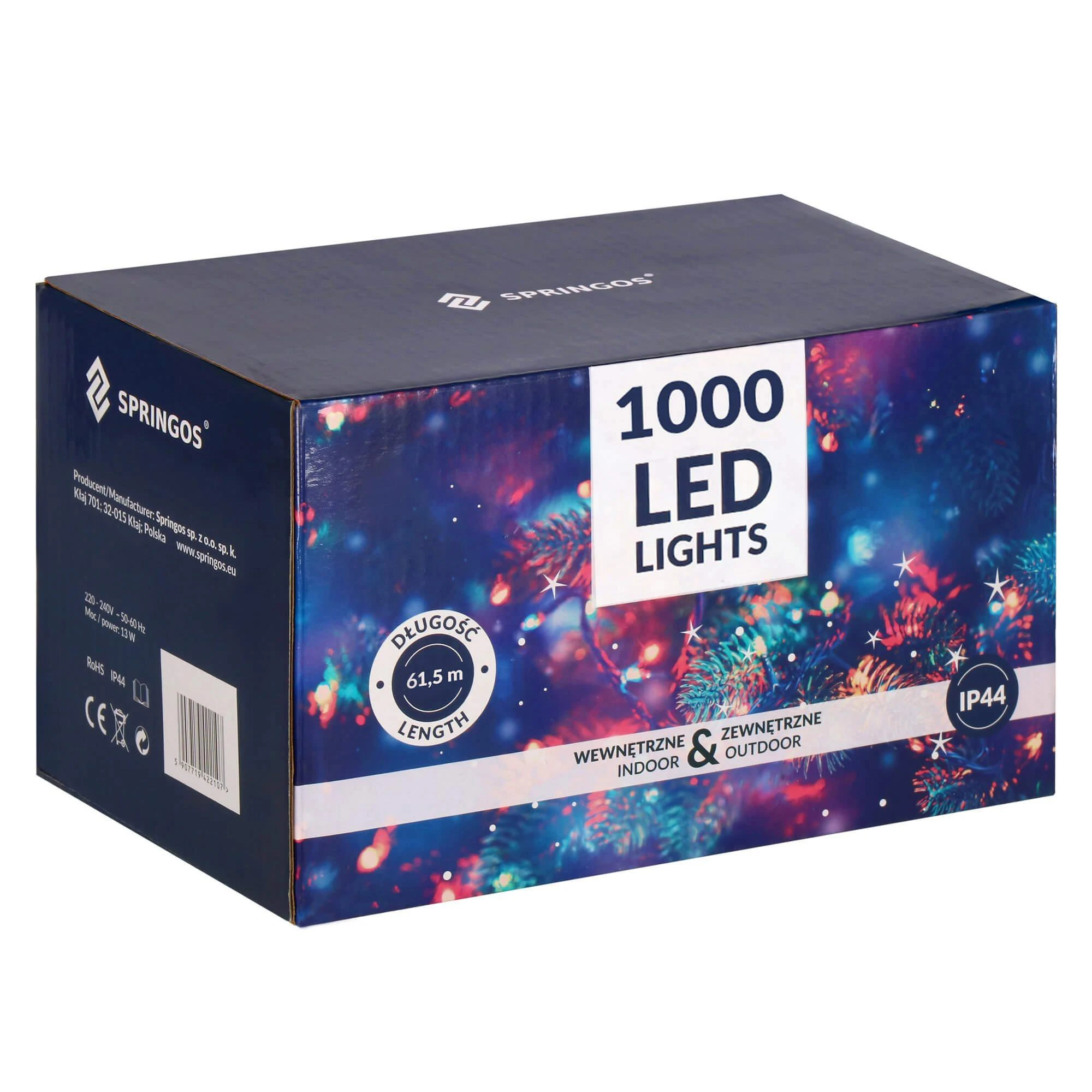Kalėdinės lemputės Springos 1000 LED 60 m