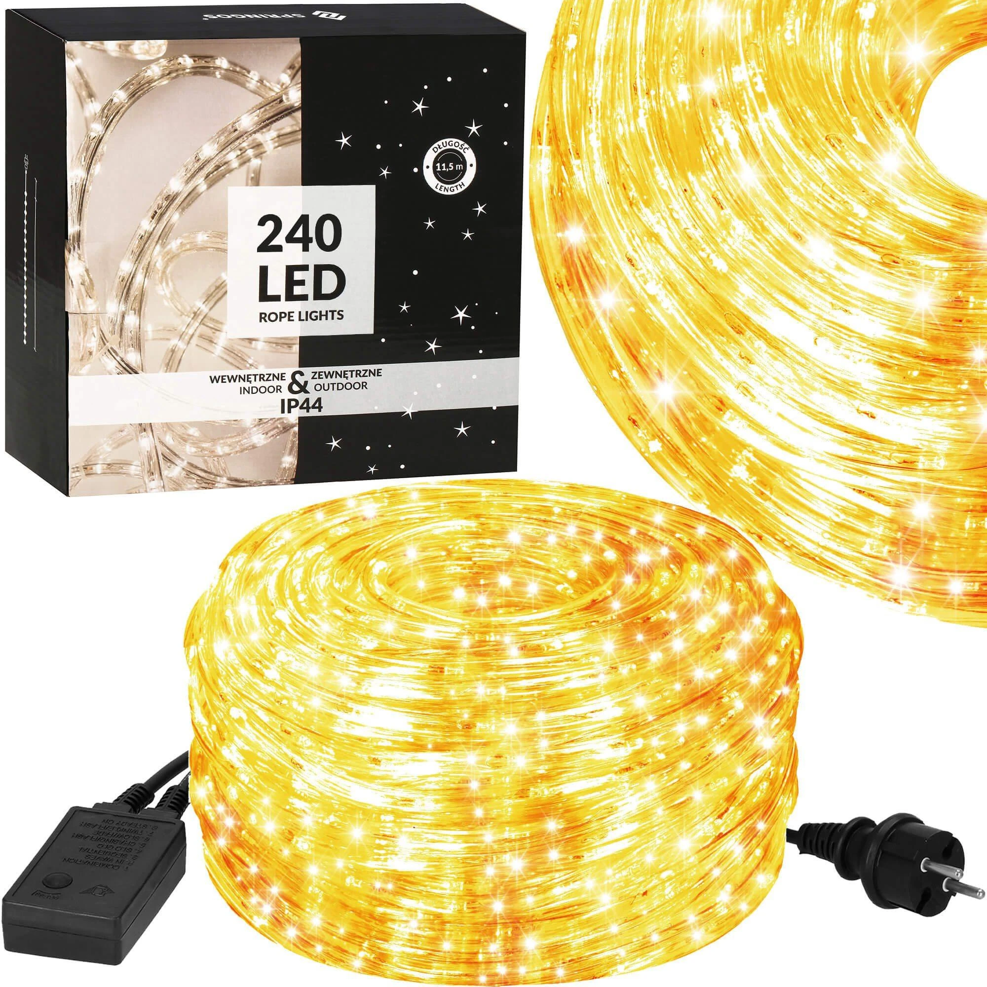 Šviečianti LED juosta Springos 240 LED