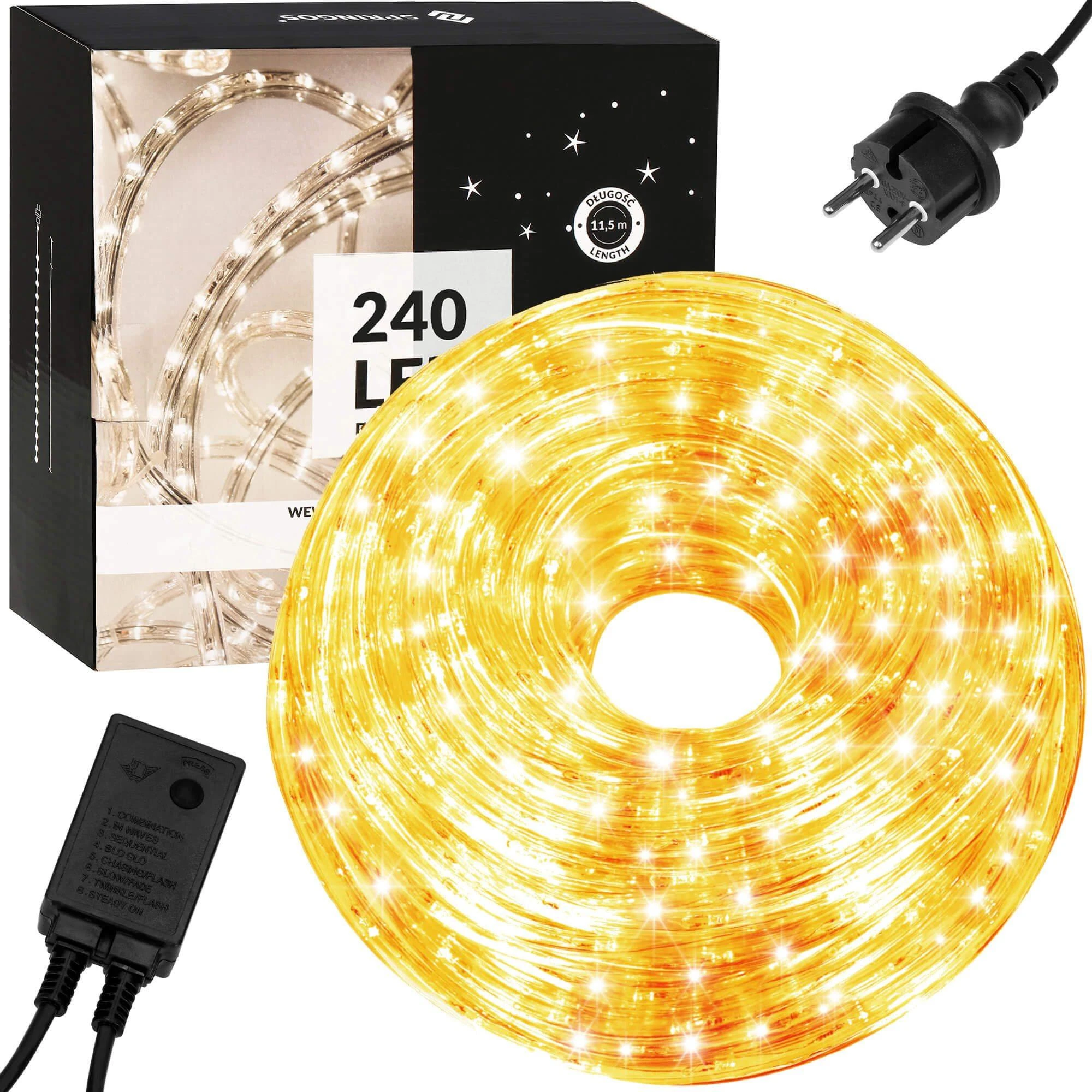 Šviečianti LED juosta Springos 240 LED