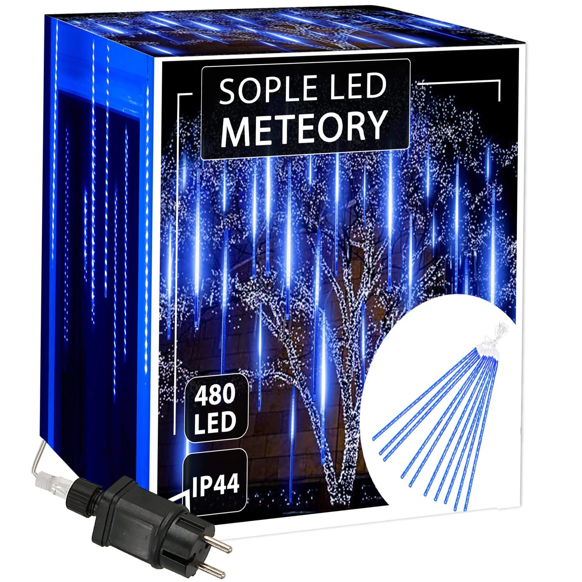 Kalėdinės lemputės Springos CL1210 480 LED varvekliai, 6m