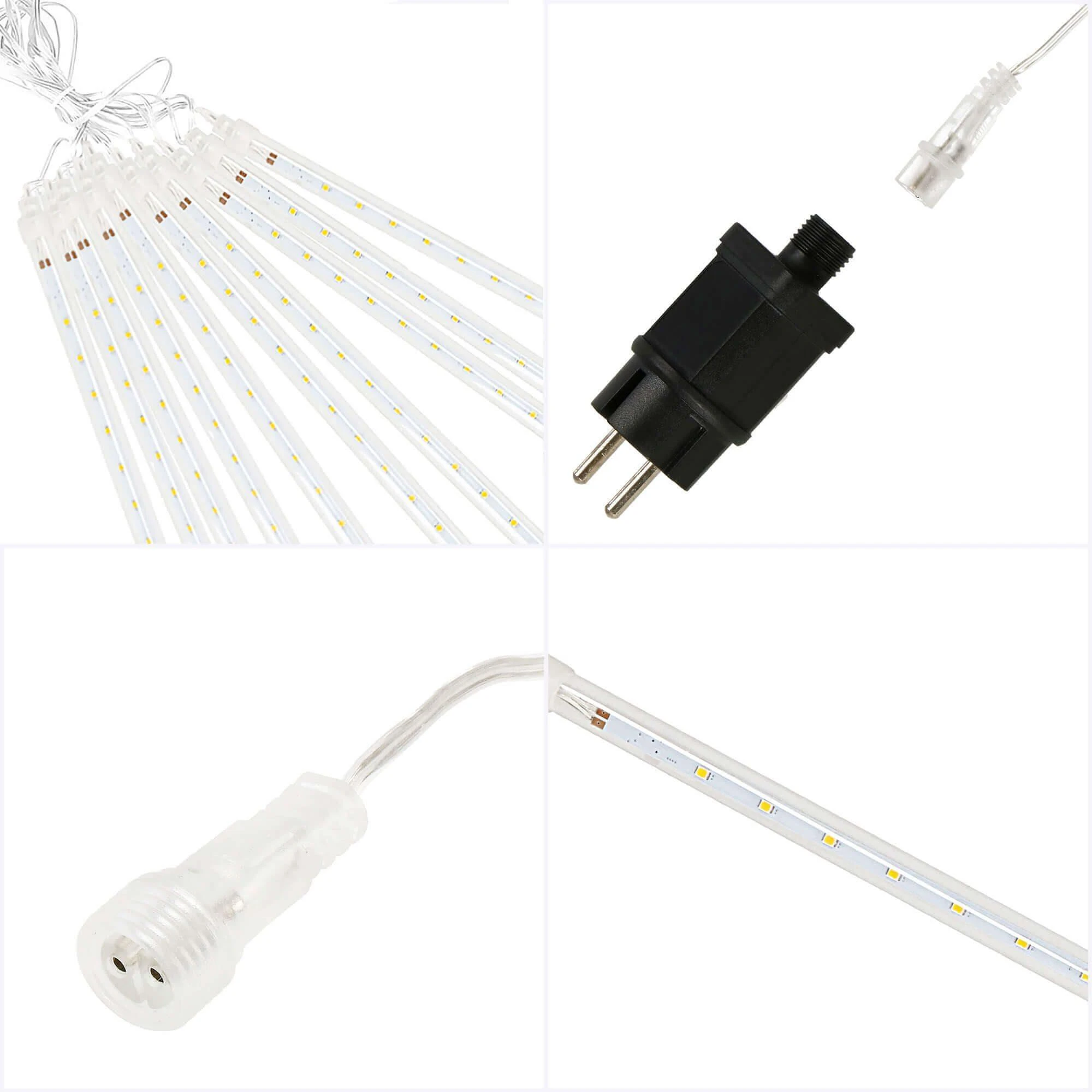 Kalėdinės lemputės Springos CL1210 480 LED varvekliai, 6m
