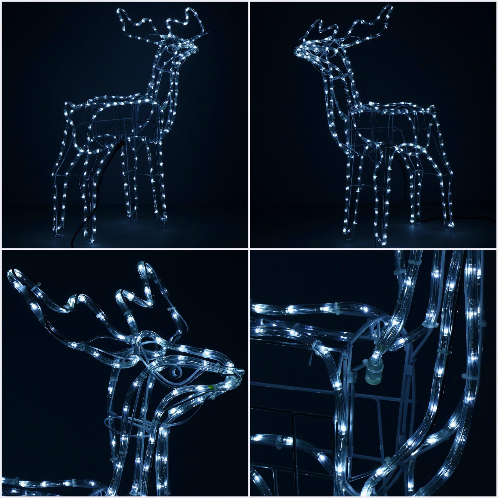 Springos CL1217 REINDEER LIGHT DECORATION 216 LED