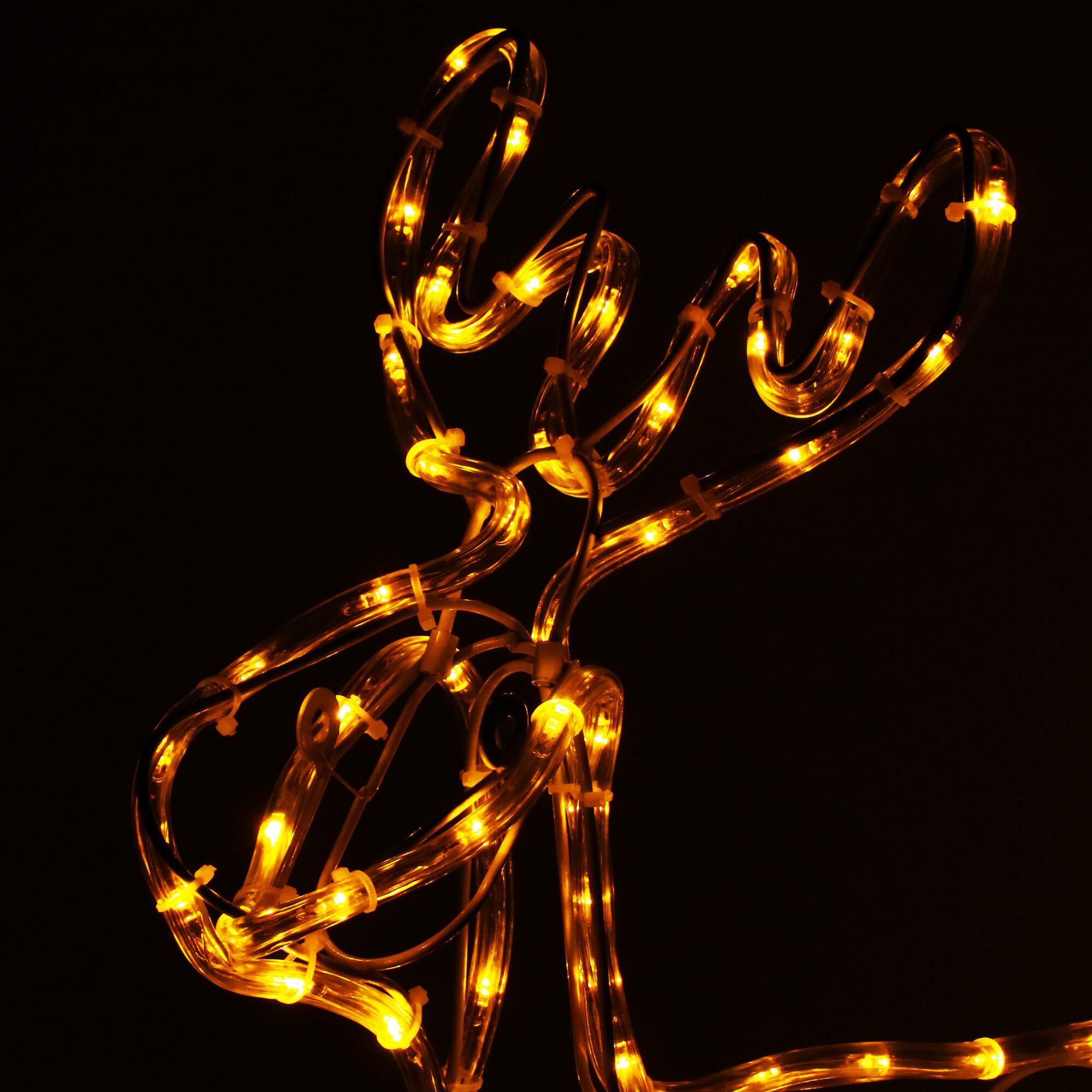 Kalėdų elnias su rogėmis Springos 192 LED, IP44