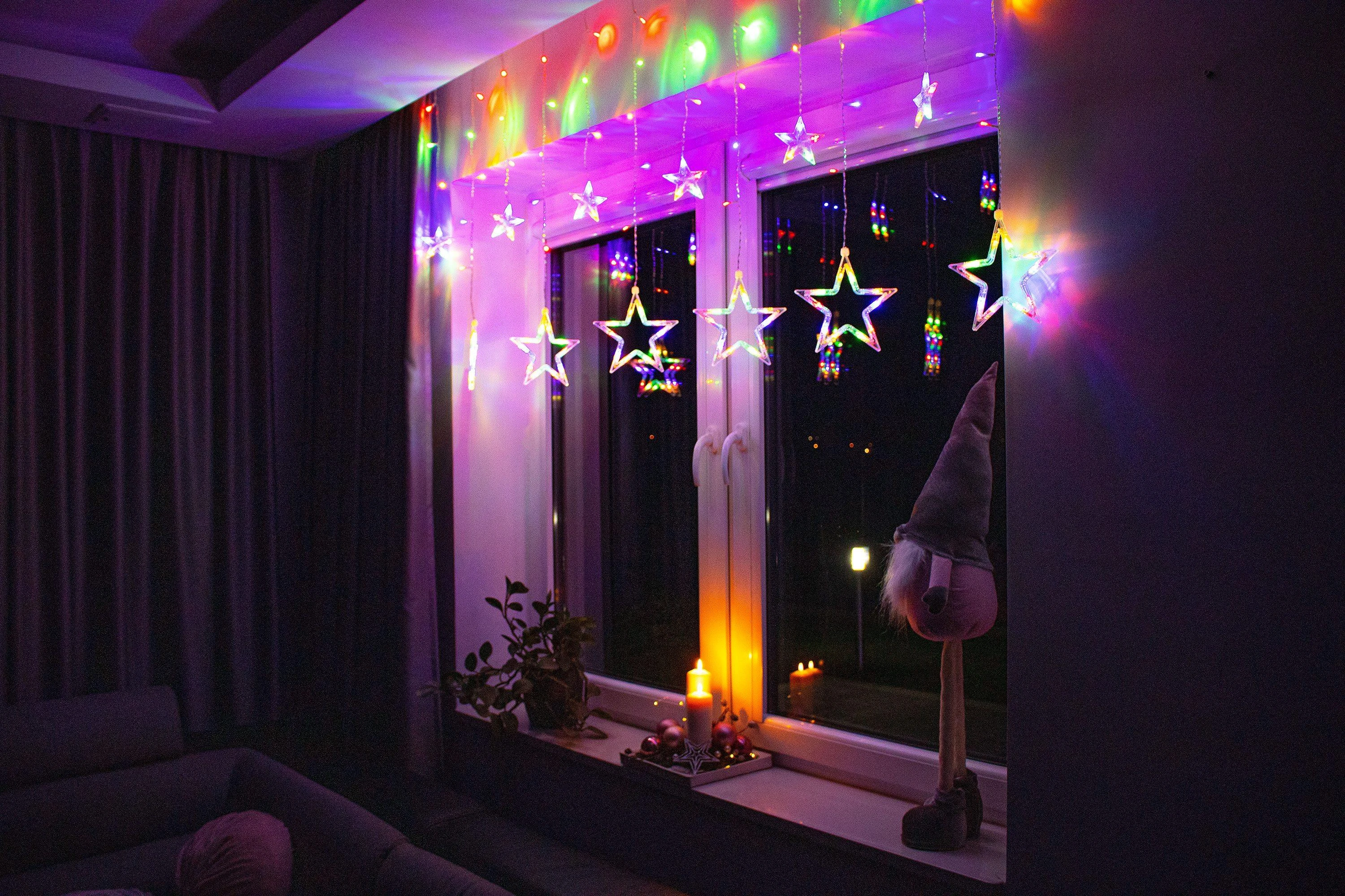 Užuolaida su LED švieselėmis Springos 138 LED
