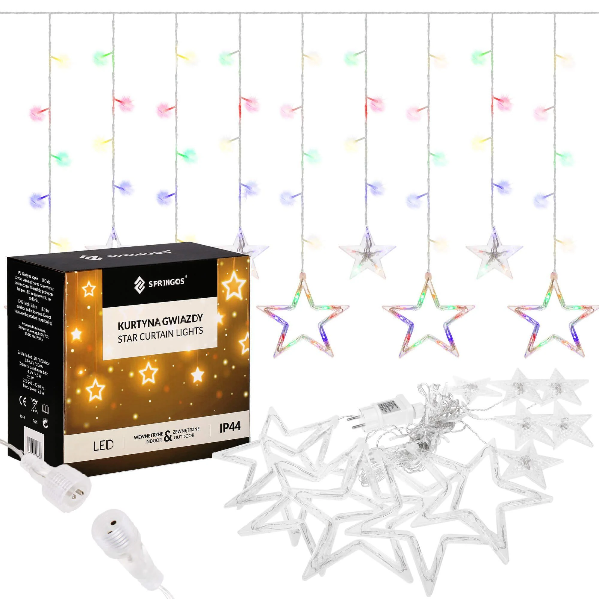 Užuolaida su LED švieselėmis Springos 138 LED