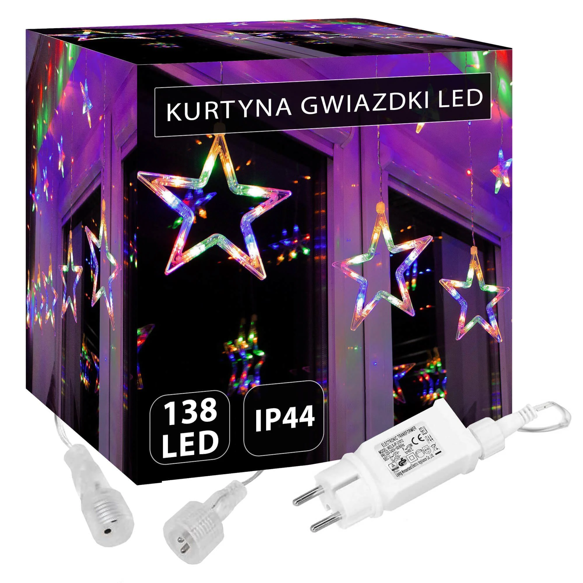 Užuolaida su LED švieselėmis Springos 138 LED