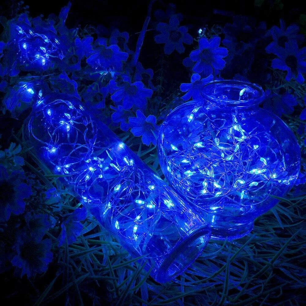 Springos LED Užuolaidėlė 300 mėlynų lempučių 3x3 m su nuotolinio valdymo pultu