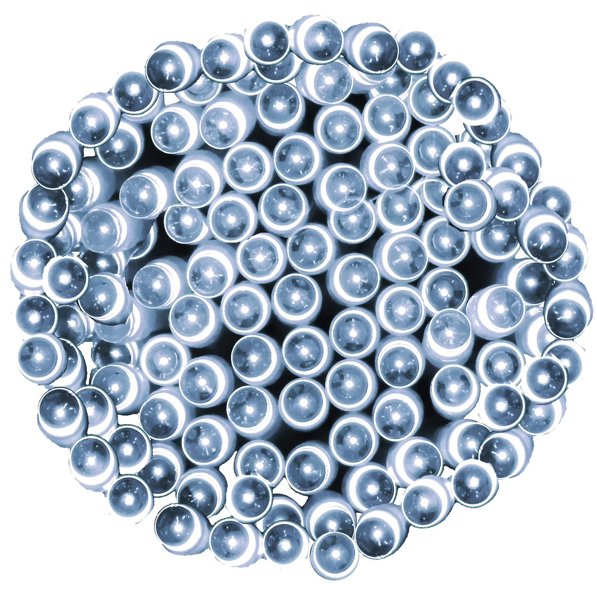 Springos LED girlianda 100 LED, šalta balta, 10,5 m, IP44