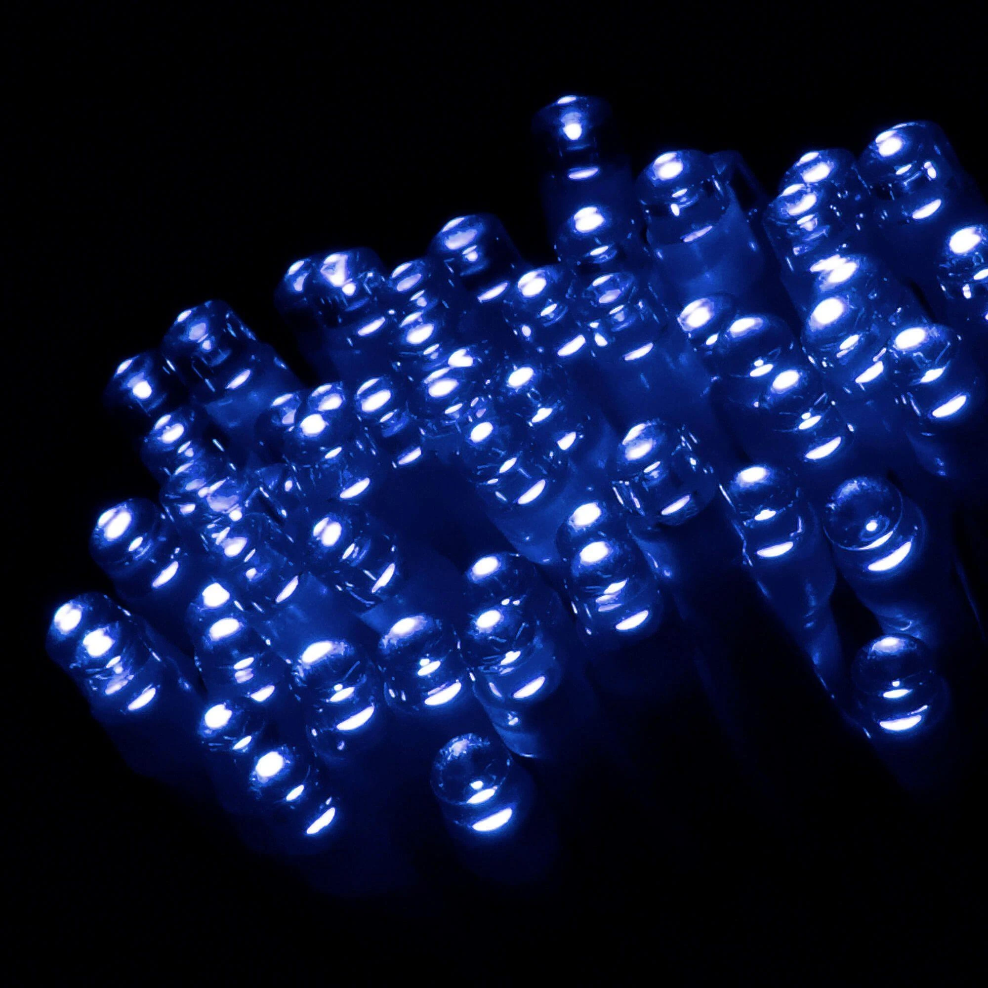 Springos Baterinės LED lemputės, 100 diodų, laikmatis, 10,5 m