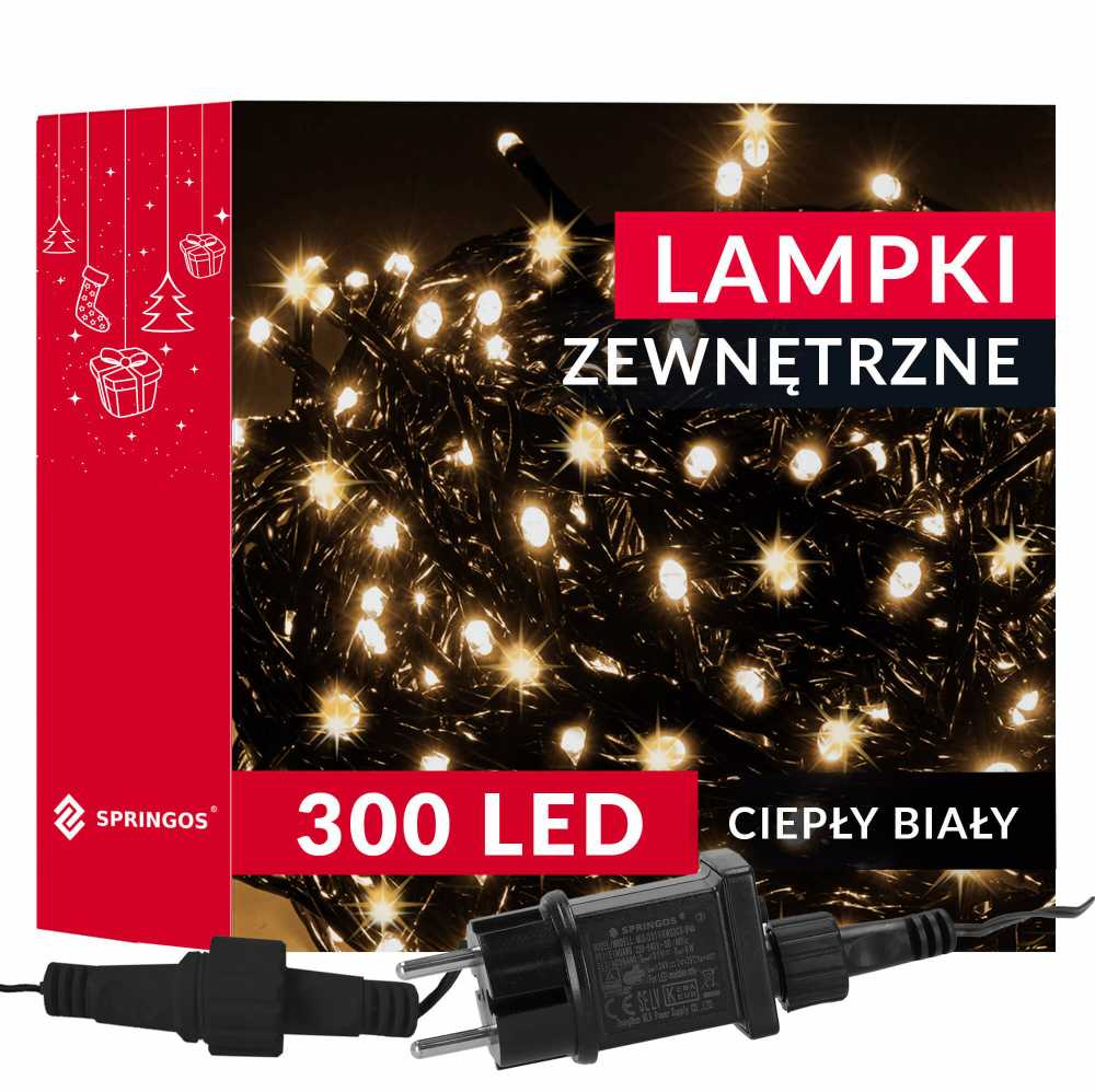 Kalėdinės girliandos Springos 300 LED 17,5 m