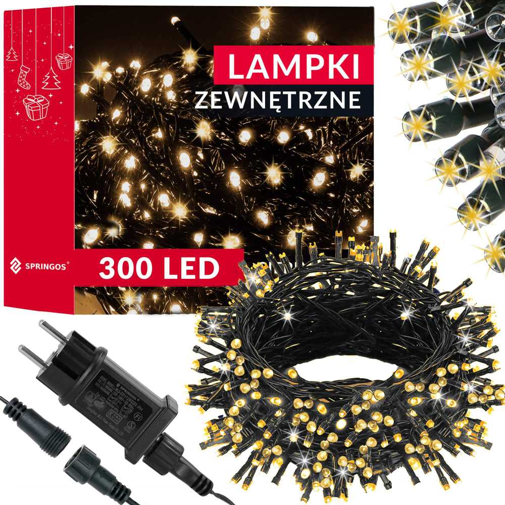 Kalėdinės girliandos Springos 300 LED 17,5 m