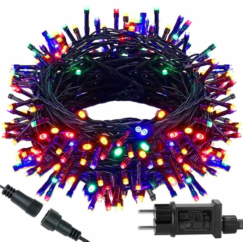 Kalėdinės lemputės Springos 300 LED, 17,5 m