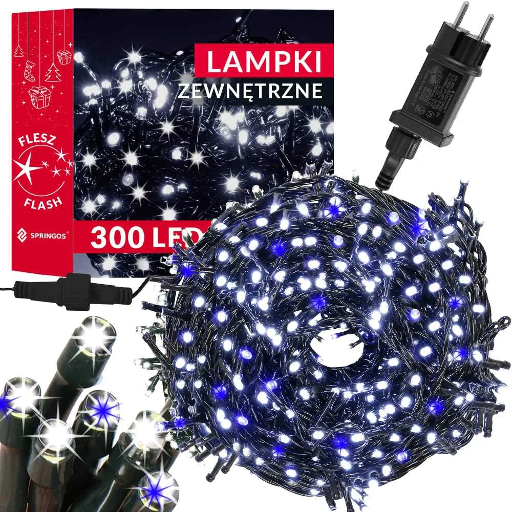 Kalėdinės lemputės Springos CL4083, 300 LED, 17,5 m