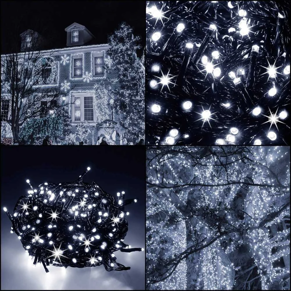 Kalėdinės lemputės Springos 1000 LED, 50 m, IP44