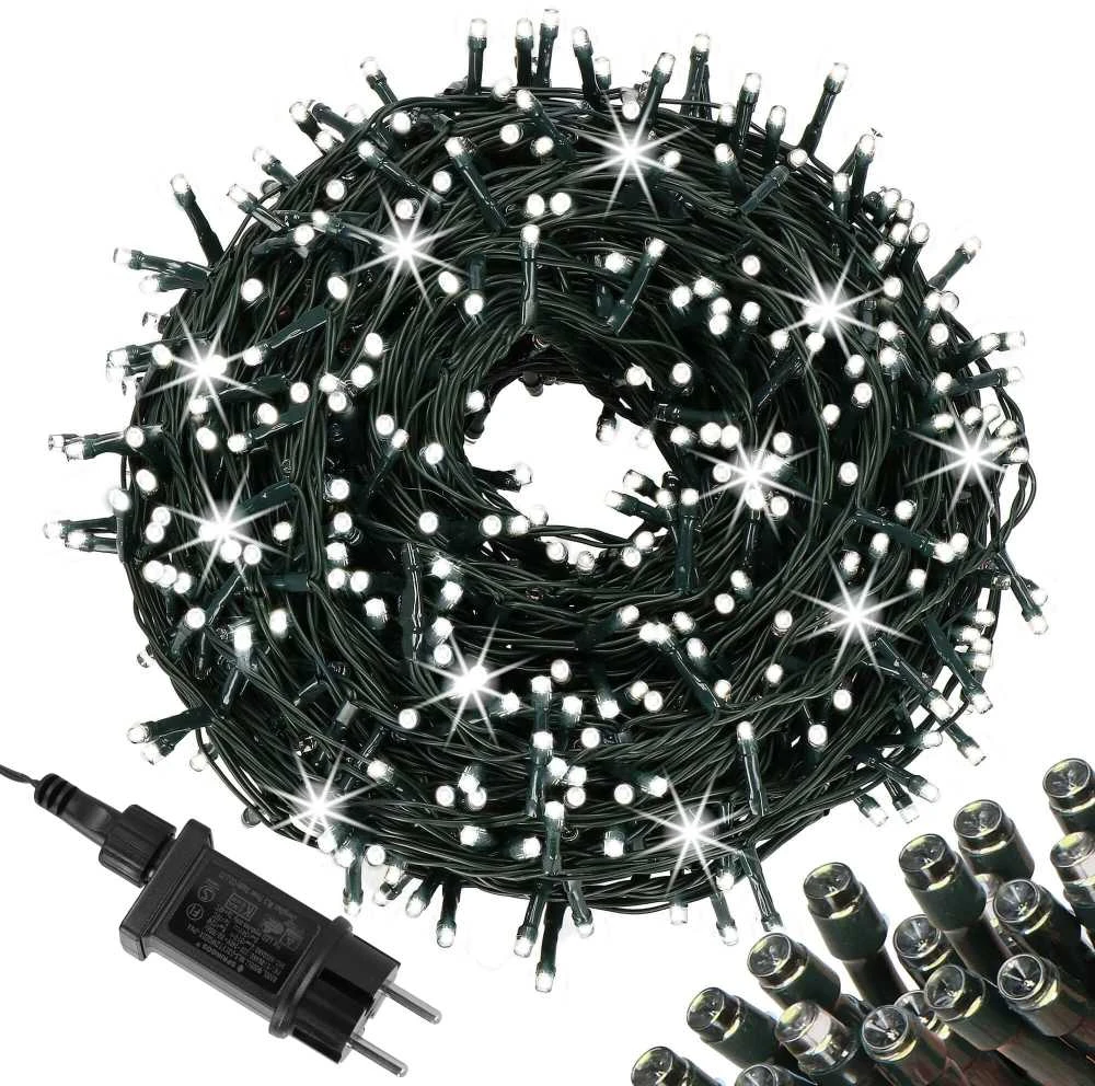 Kalėdinės lemputės Springos 1000 LED, 50 m, IP44