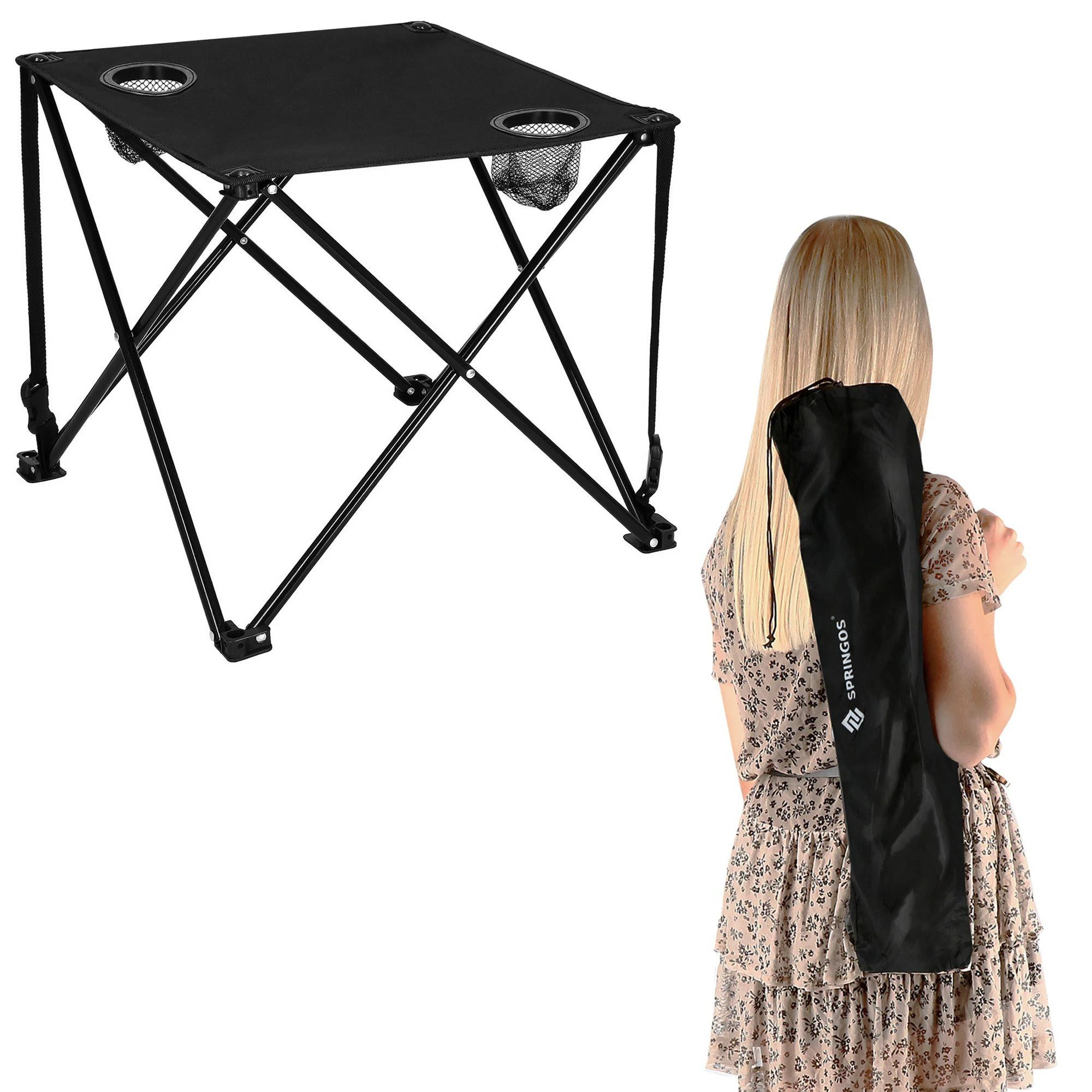 Turistinis stalas Springos CS0013 46x46x45 cm