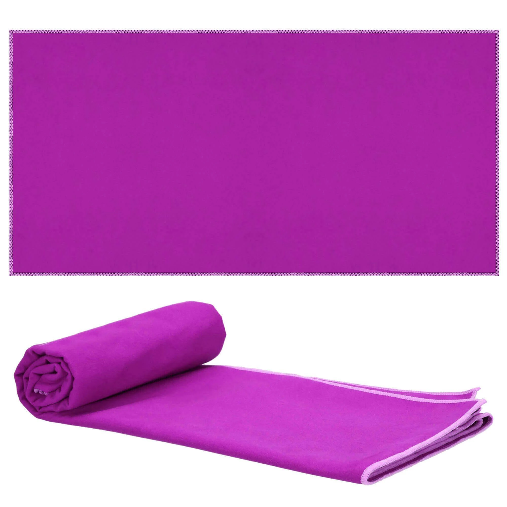 Rankšluostis Springos 75x150 cm mikropluošto violetinis