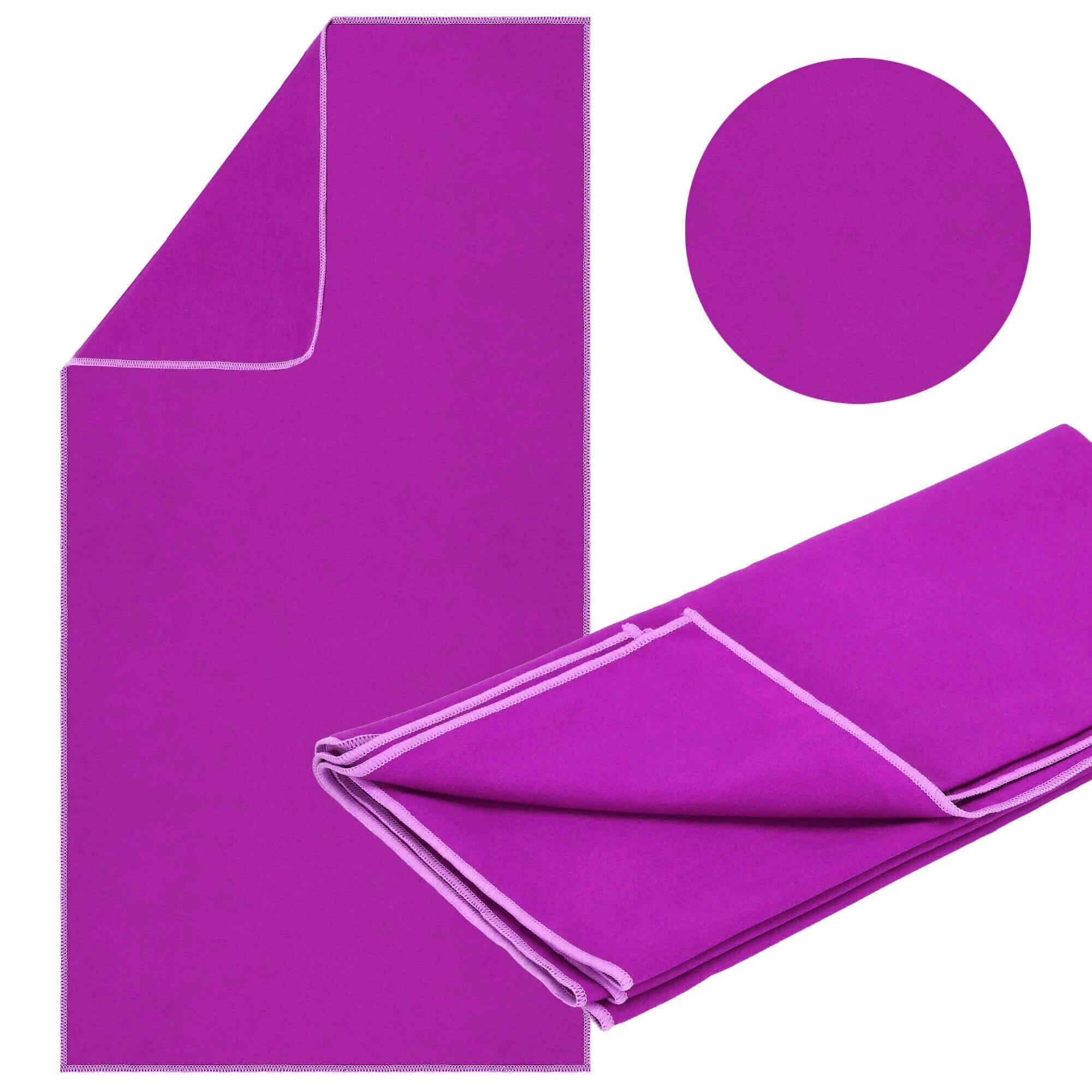 Rankšluostis Springos 75x150 cm mikropluošto violetinis