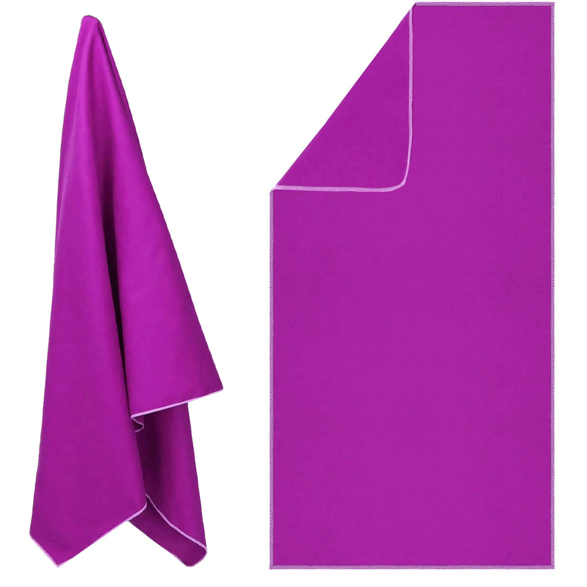 Rankšluostis Springos 75x150 cm mikropluošto violetinis