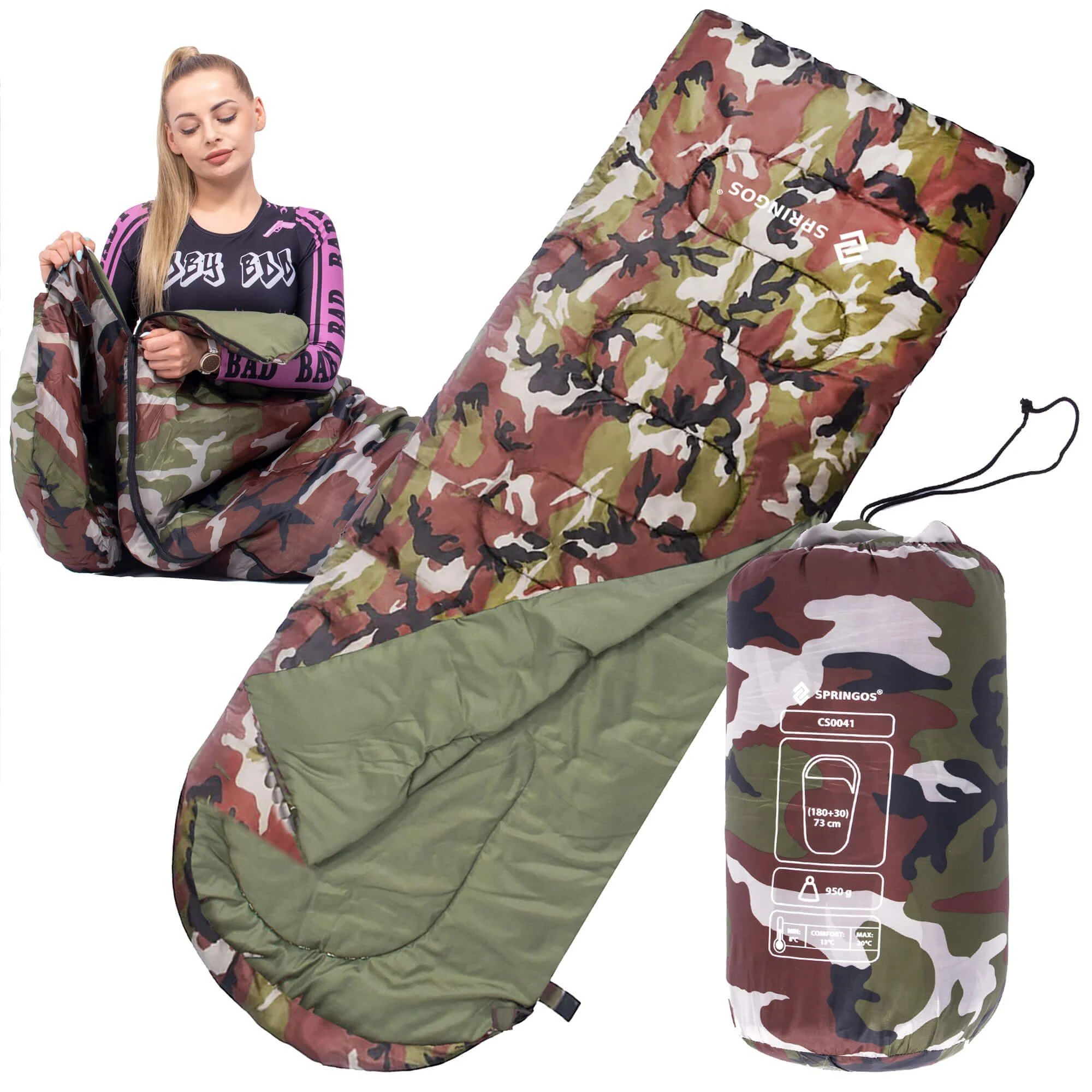 Miegmaišis Springos CS0041 210x73 cm
