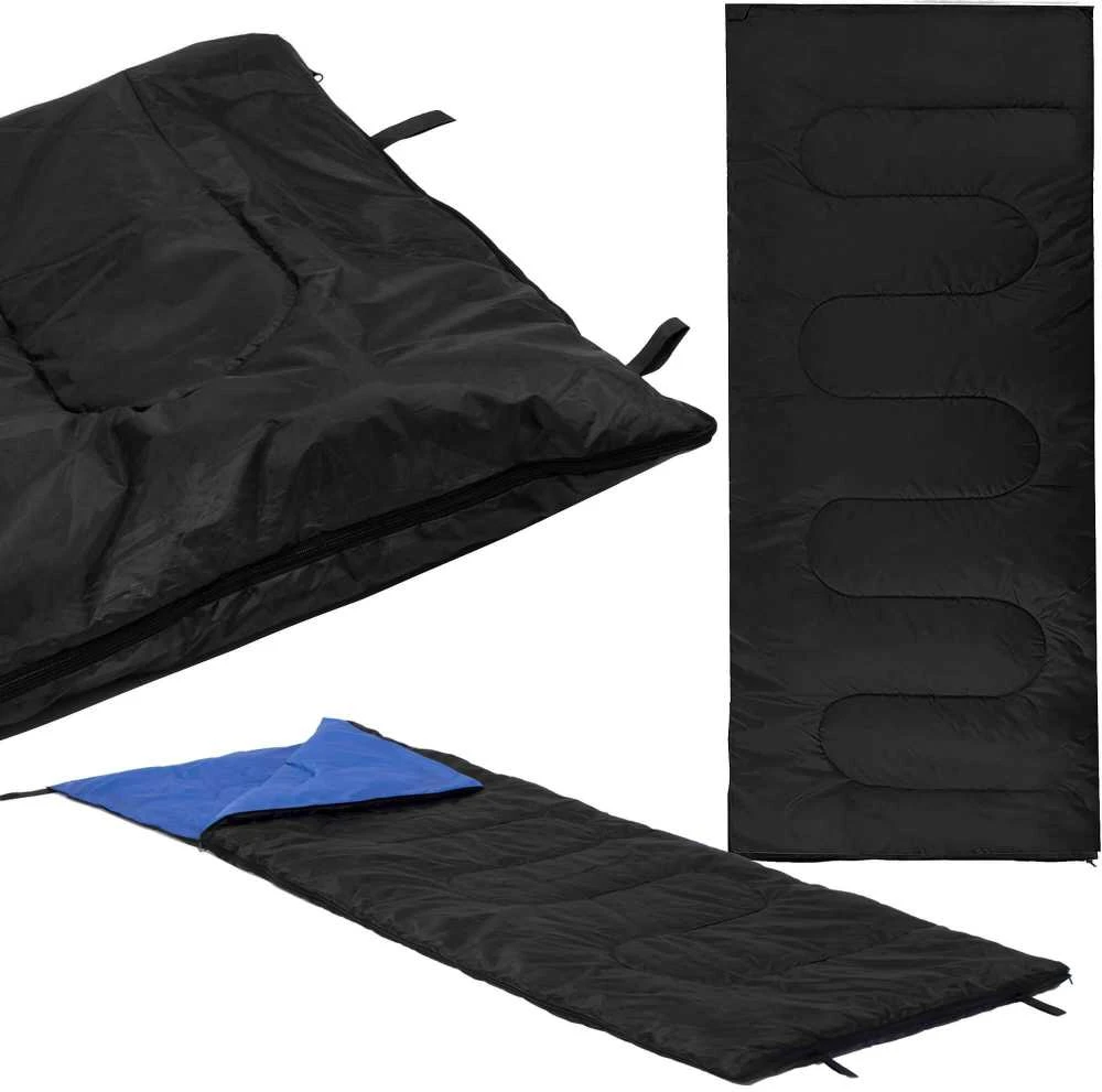 Turistinis miegmaišis Springos CS0044 190x73 cm juodas