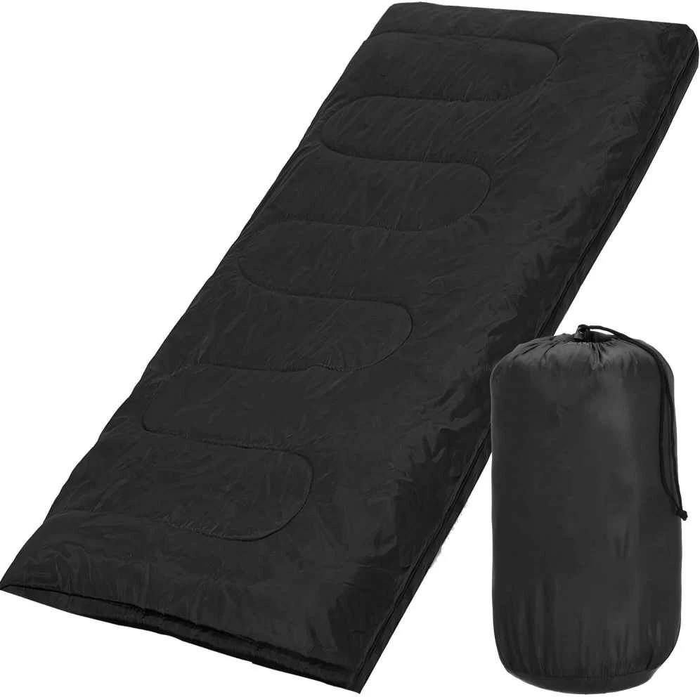 Turistinis miegmaišis Springos CS0044 190x73 cm juodas