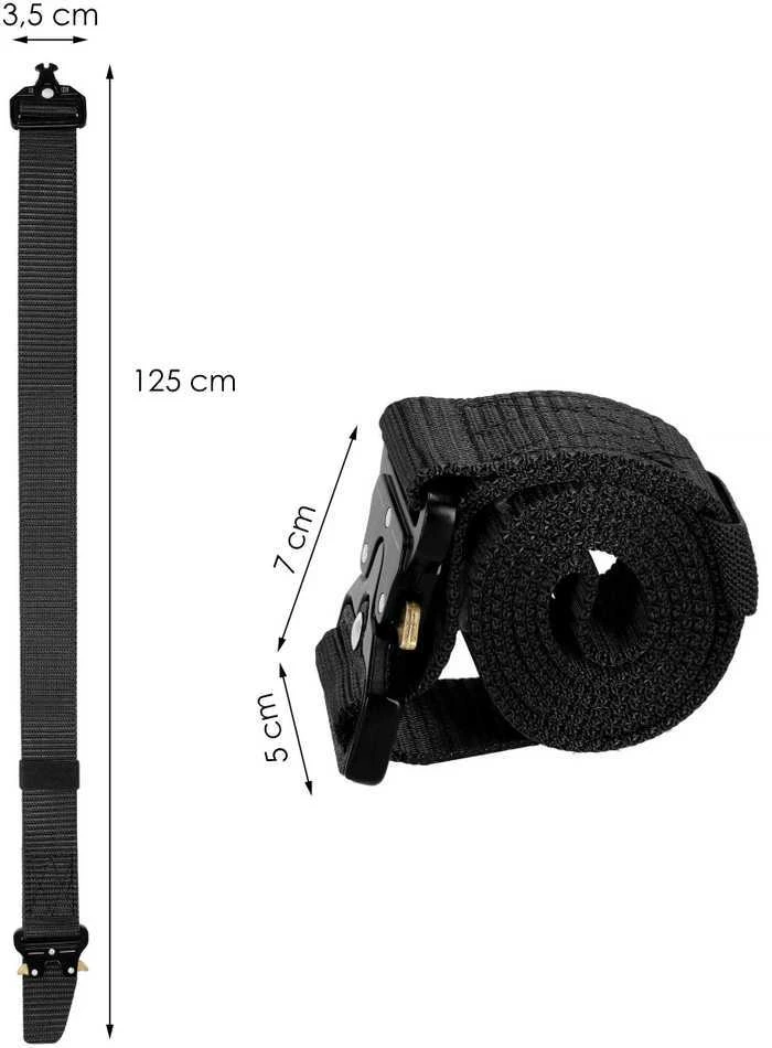 Diržas Springos CS0055 125 cm nailonas