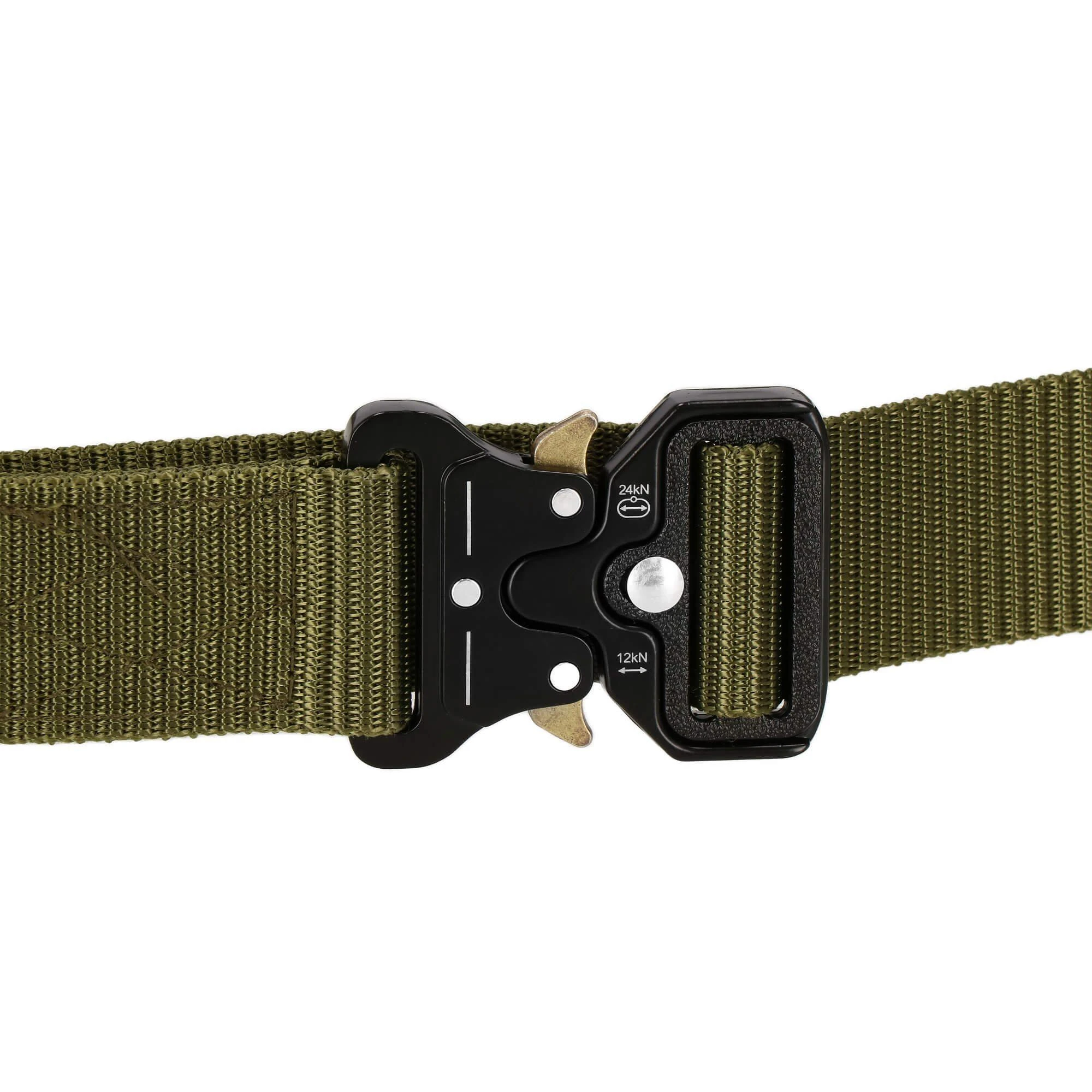 Nailoninis diržas Springos CS0056 žalias 125 cm