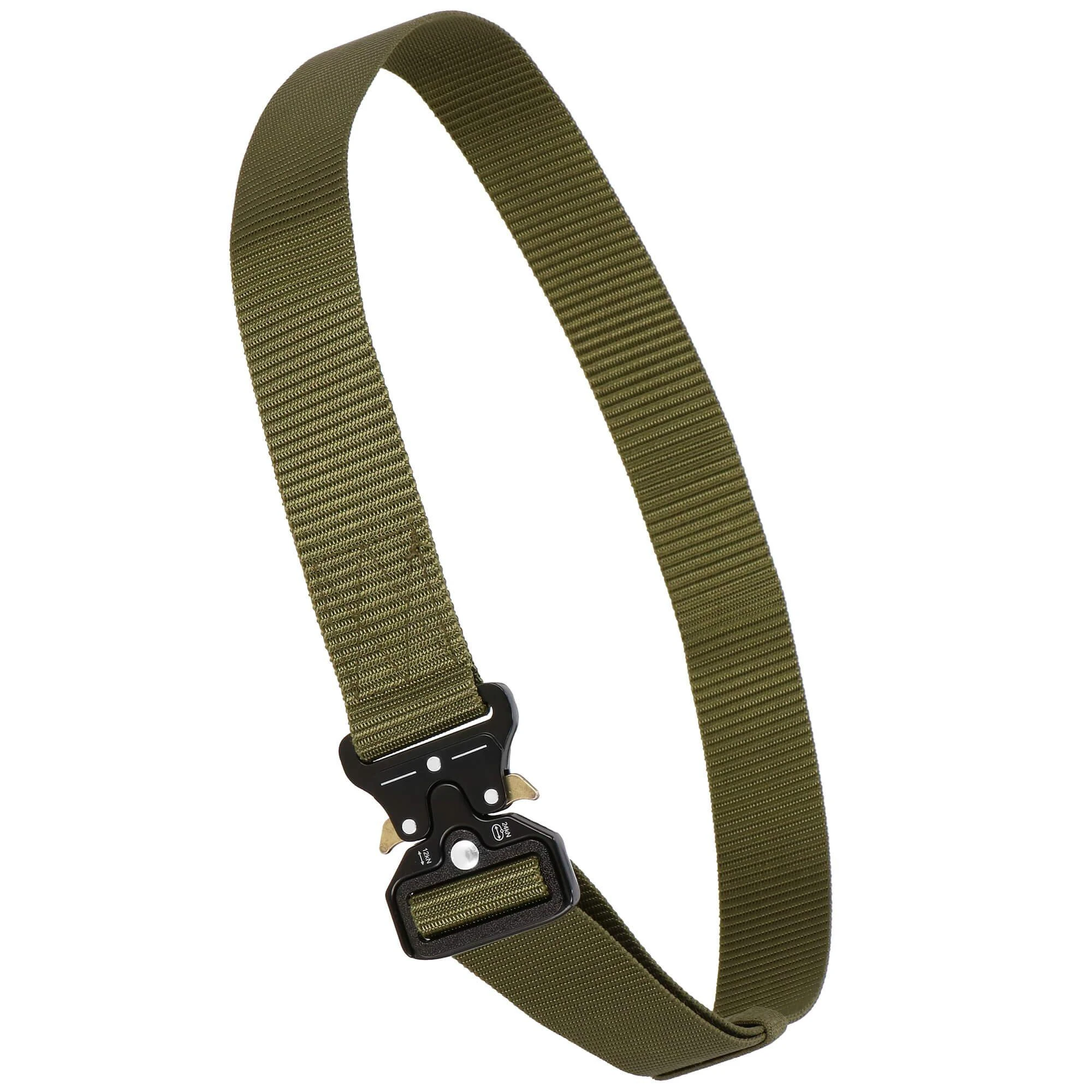 Nailoninis diržas Springos CS0056 žalias 125 cm