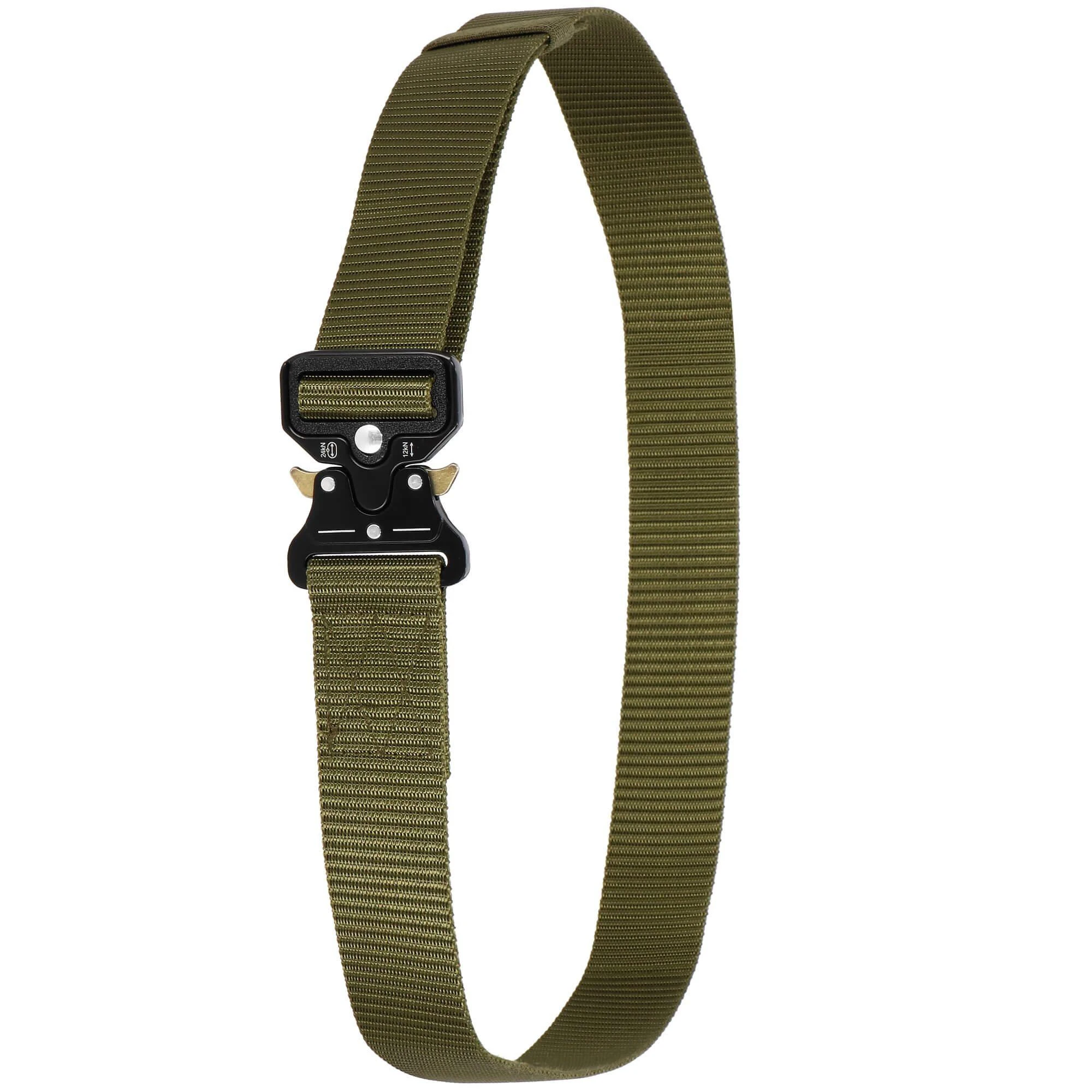 Nailoninis diržas Springos CS0056 žalias 125 cm
