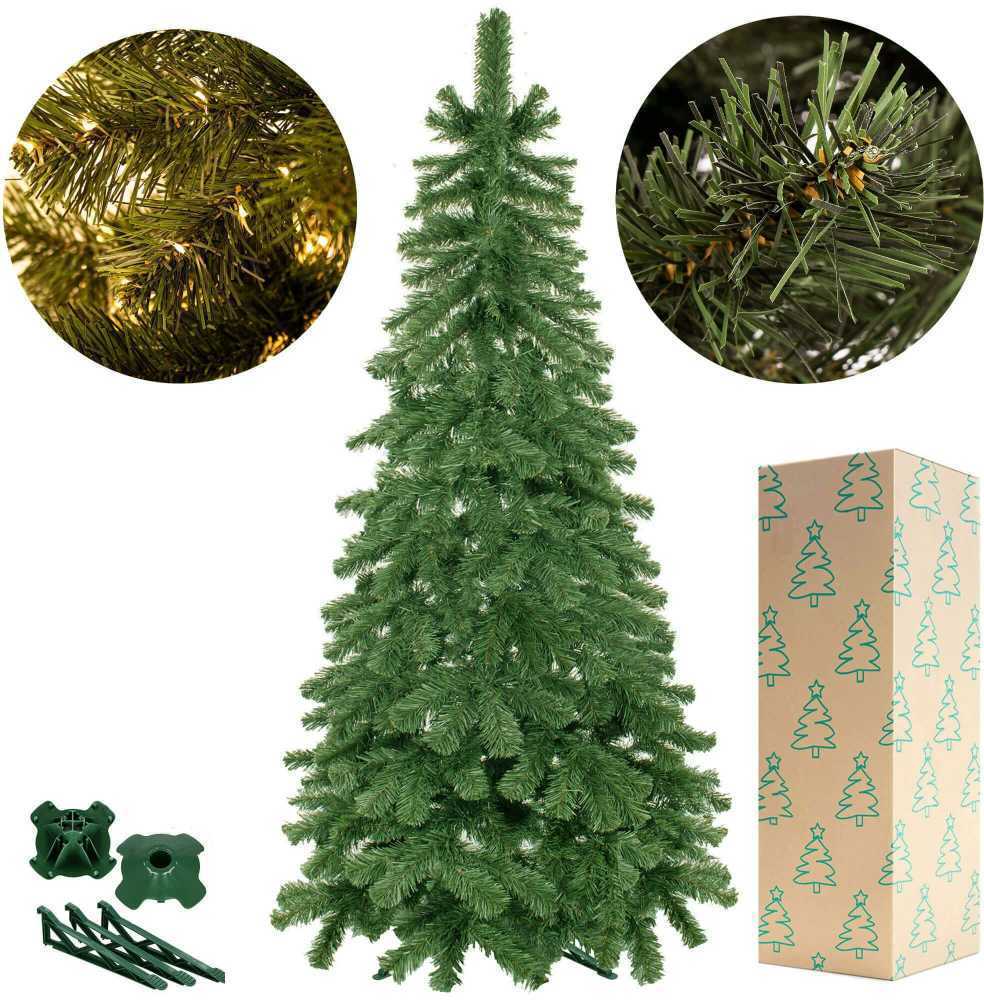 Springos CT0054 DIRBTINĖ ŽALIA KALĖDŲ EGLĖ 150 CM