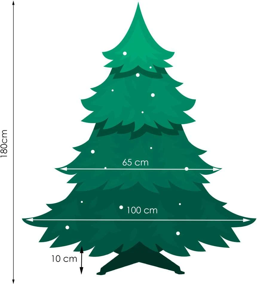 Kalėdų eglutė Springos 180 cm su tvirtu stovu