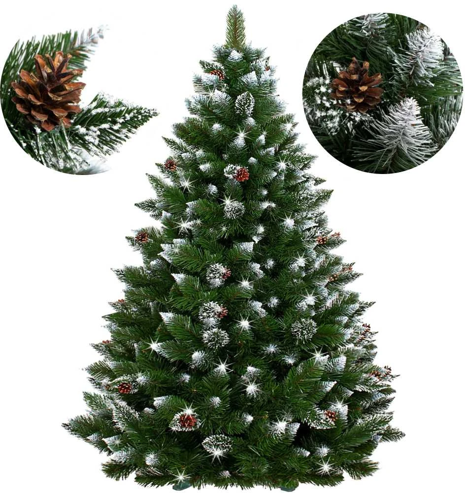 Springos Kalėdinė eglutė deimantinė pušis 220 cm