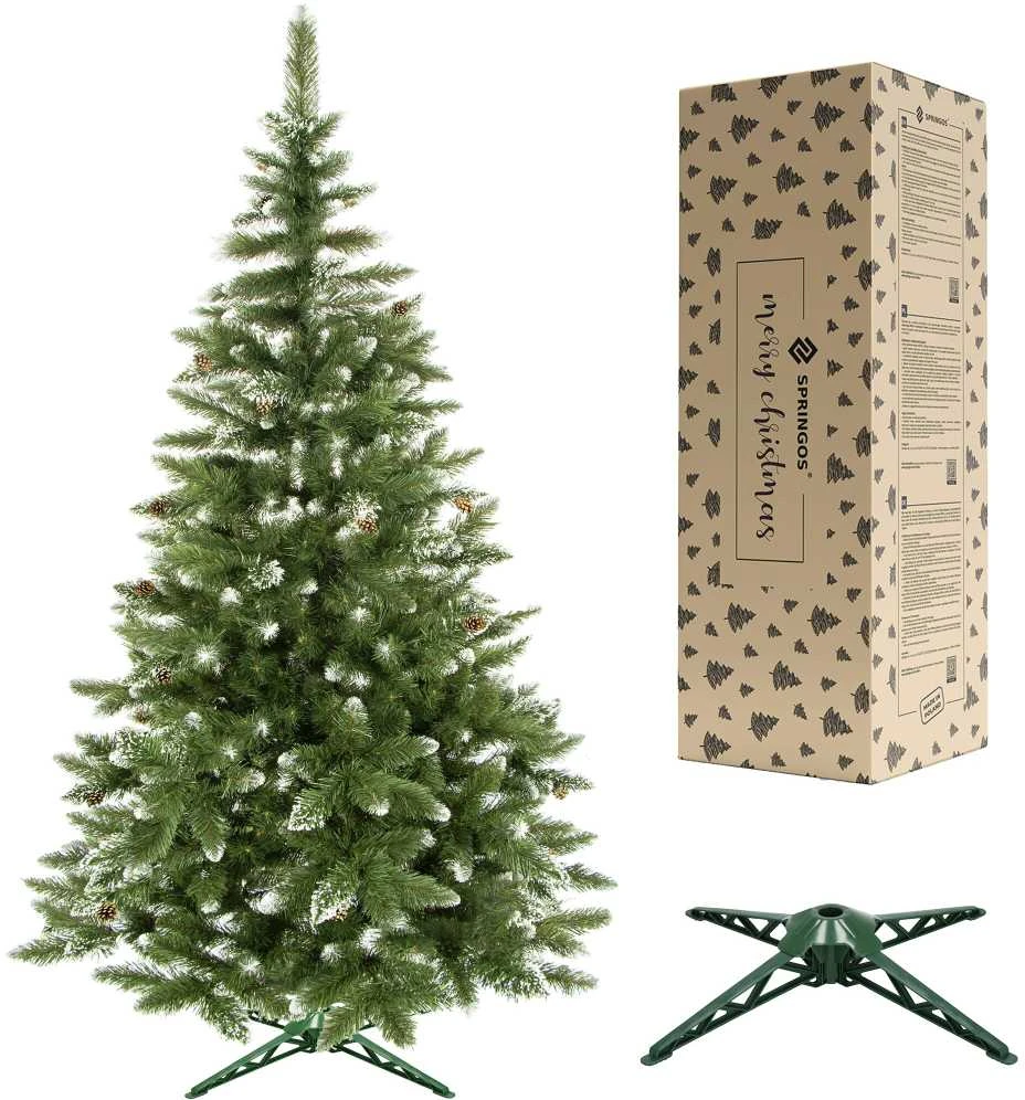 Springos Kalėdinė eglutė deimantinė pušis 220 cm
