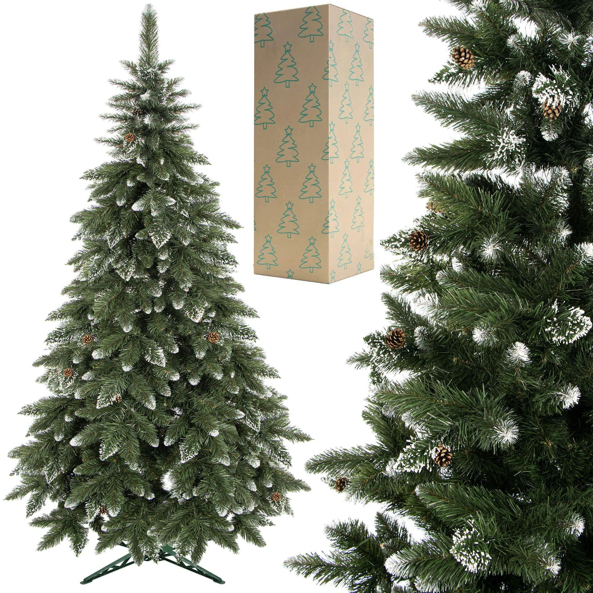 Springos Kalėdinė eglutė deimantinė pušis 220 cm
