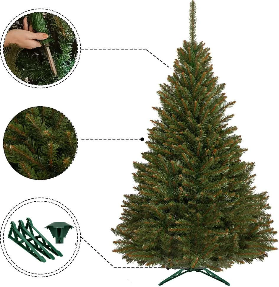 Kalėdų eglutė Springos Kaukazo eglė 150 cm PVC
