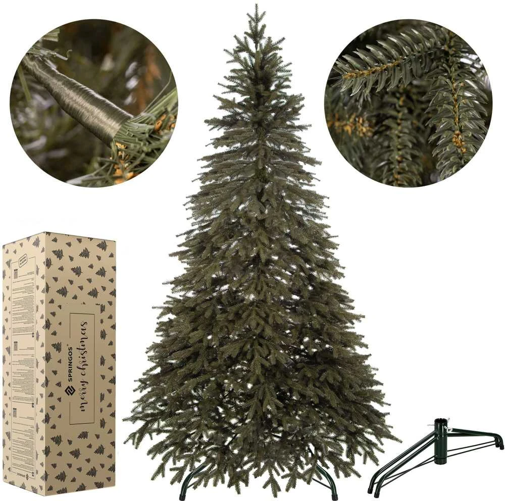Kalėdų eglutė Springos 150 cm su metaliniu stovu