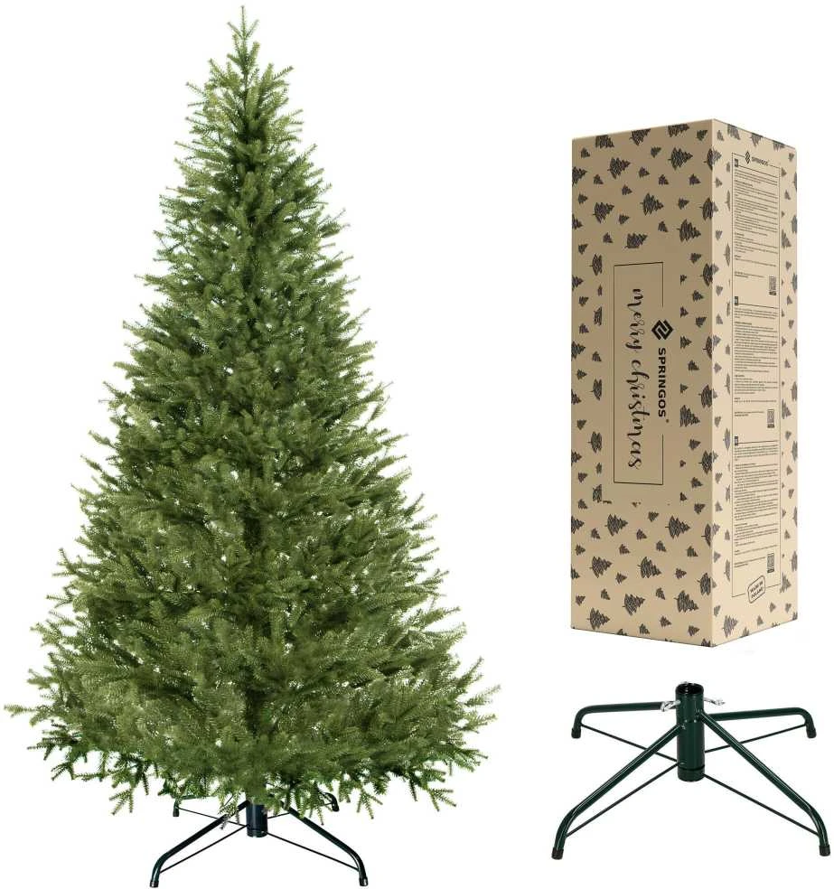 Dirbtinė Kalėdų eglutė Springos 180 cm, natūrali žalia