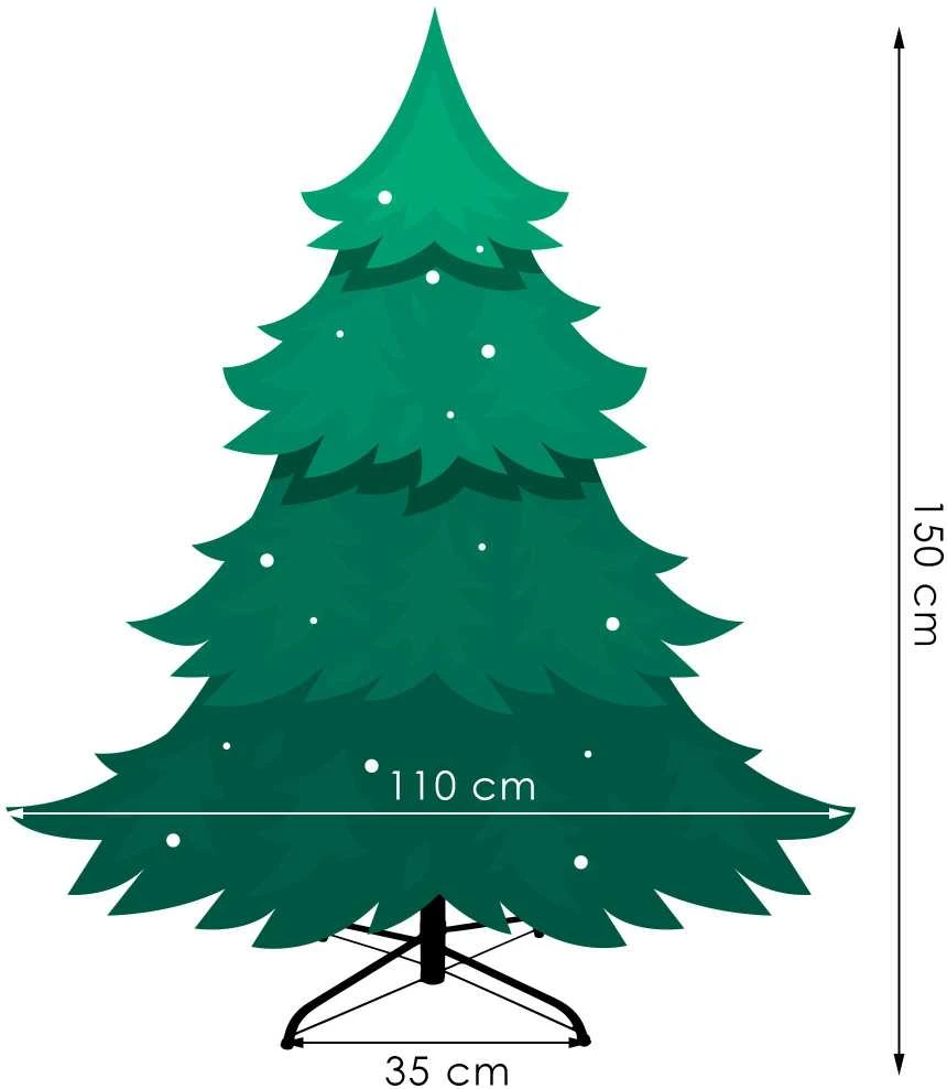 Kalėdų eglutė Springos 150 cm
