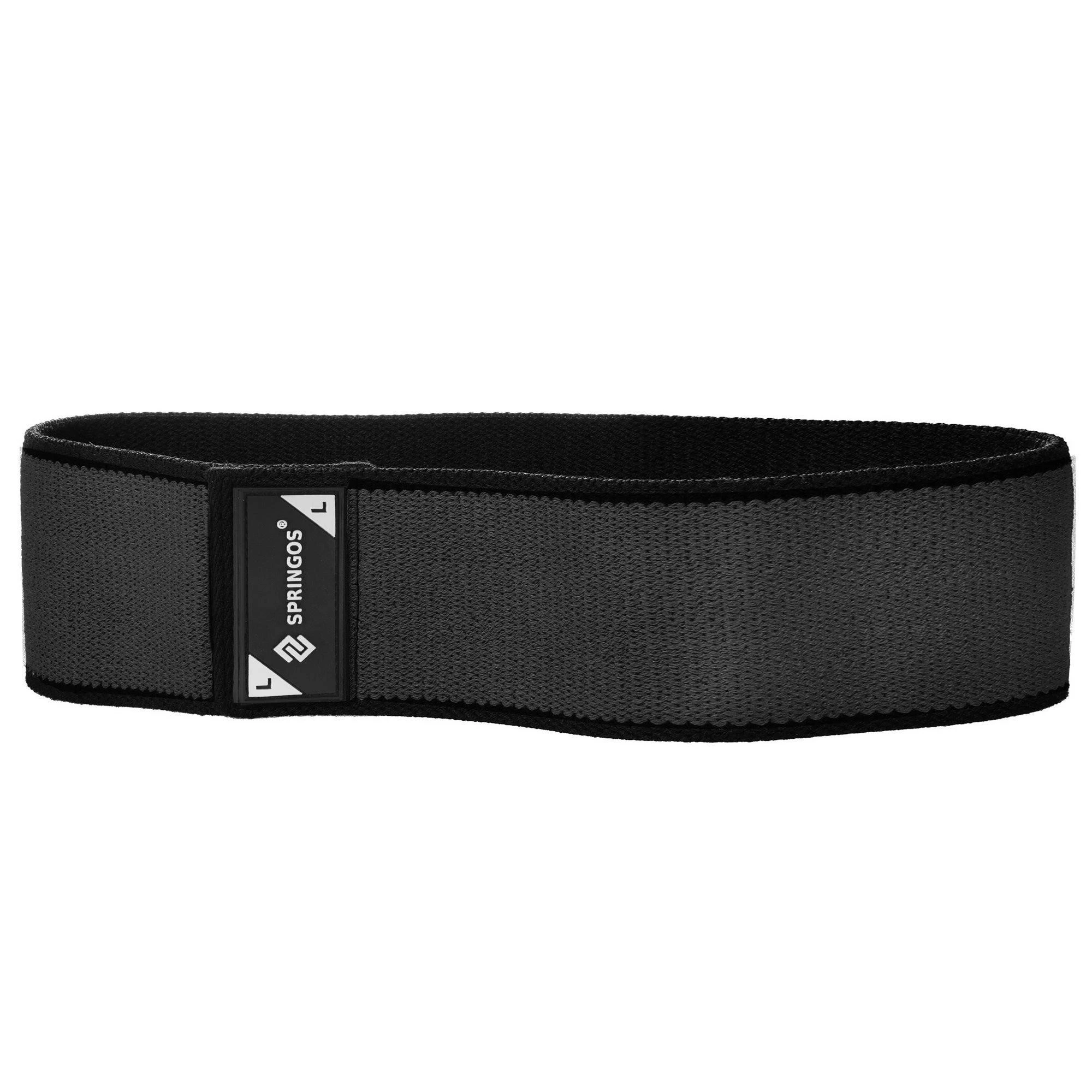 Mankštos guma Springos FA0115 86 cm juoda