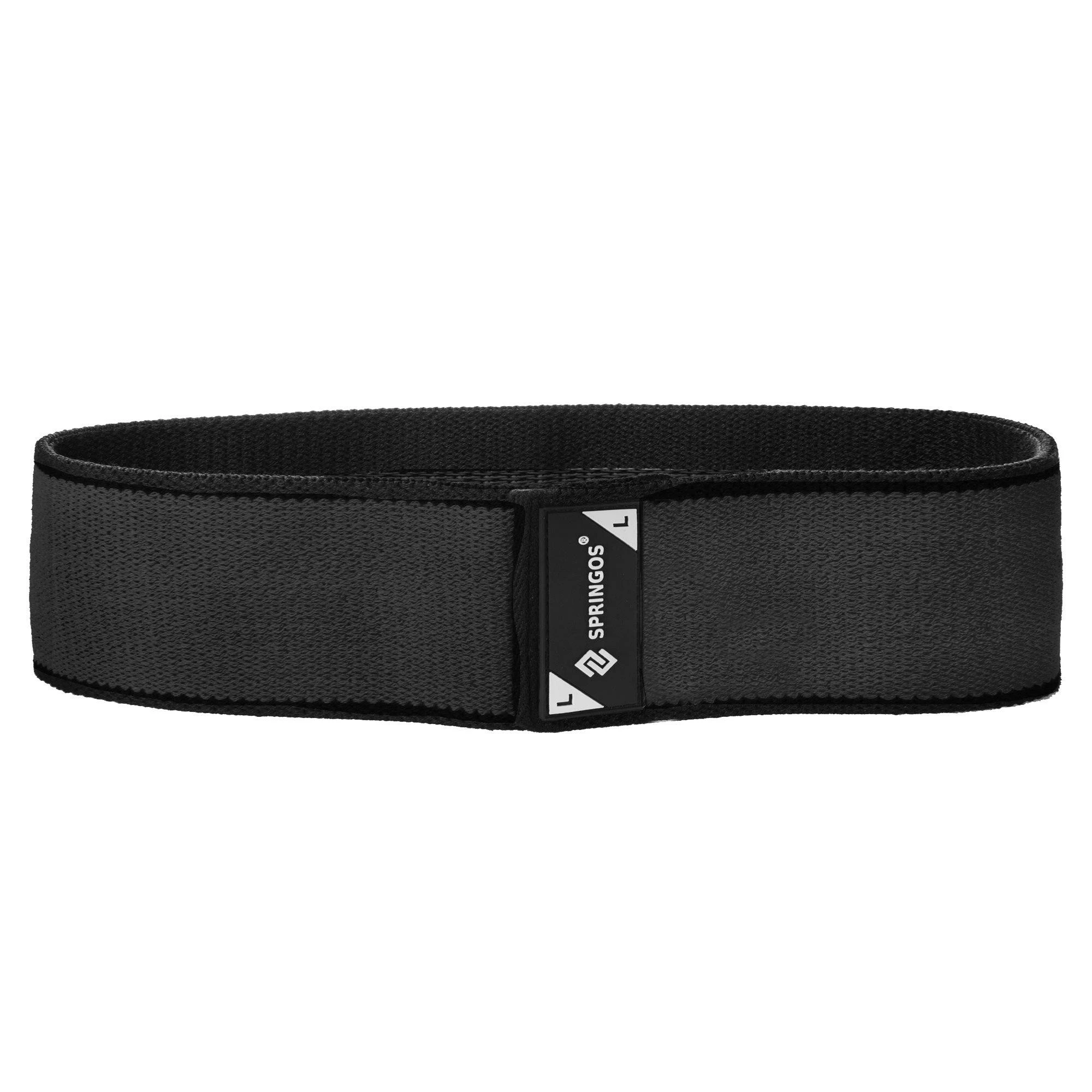 Mankštos guma Springos FA0115 86 cm juoda