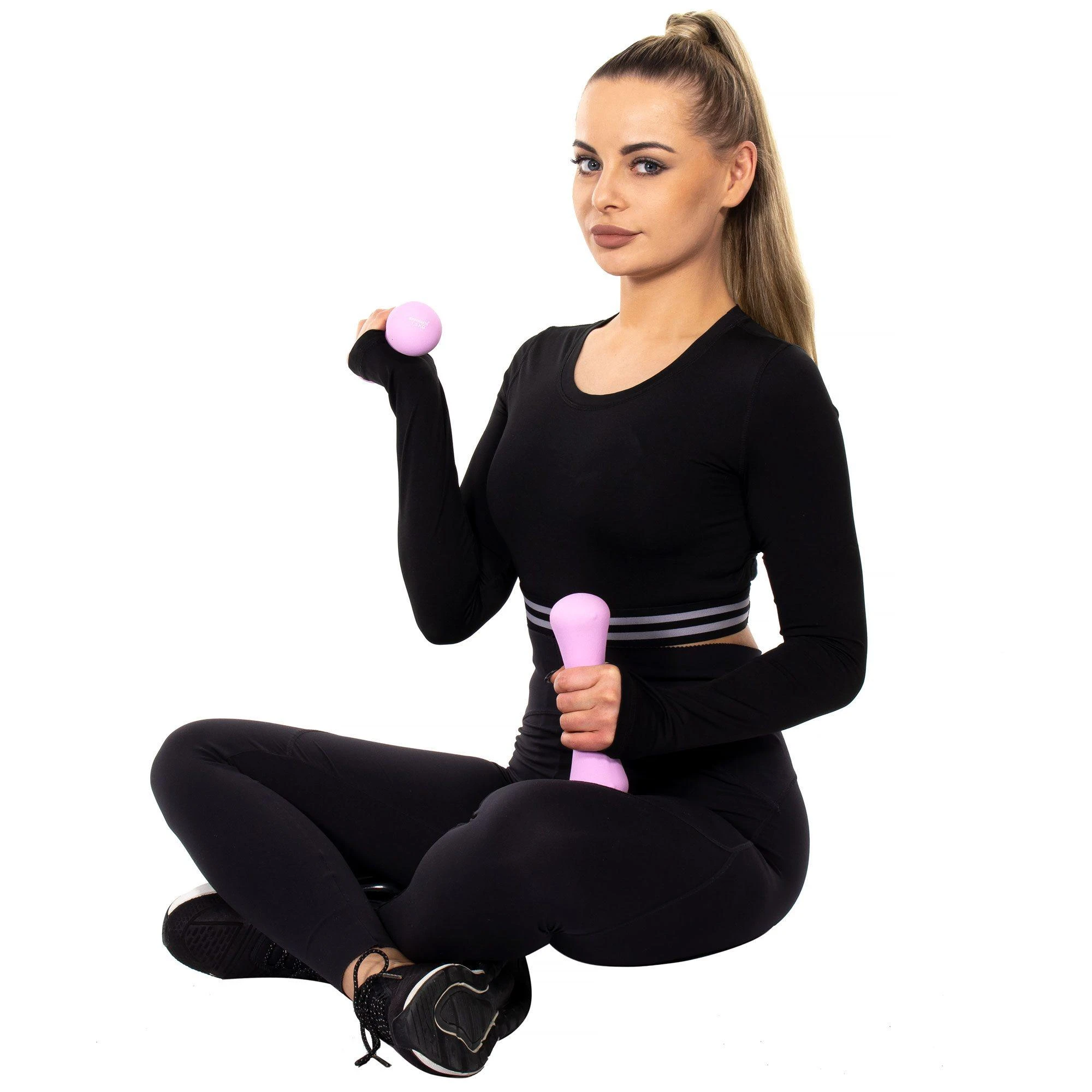 Neopreno hanteliai Springos 2 x 1,5kg