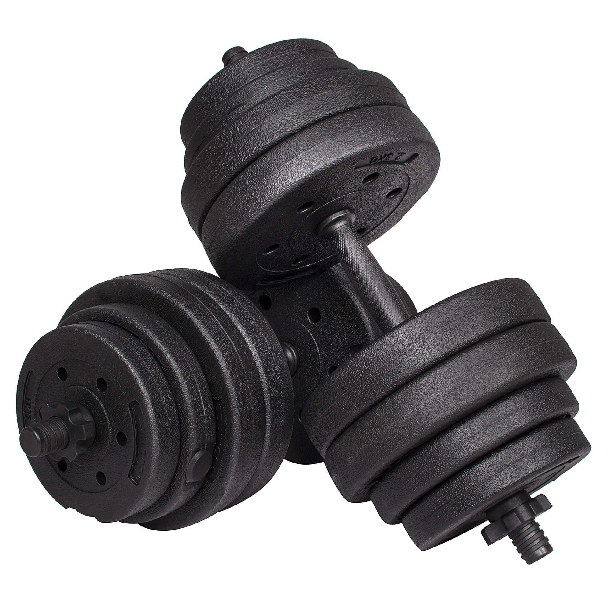 Hanteliai Springos FA1044 2 x 15 kg rinkinys