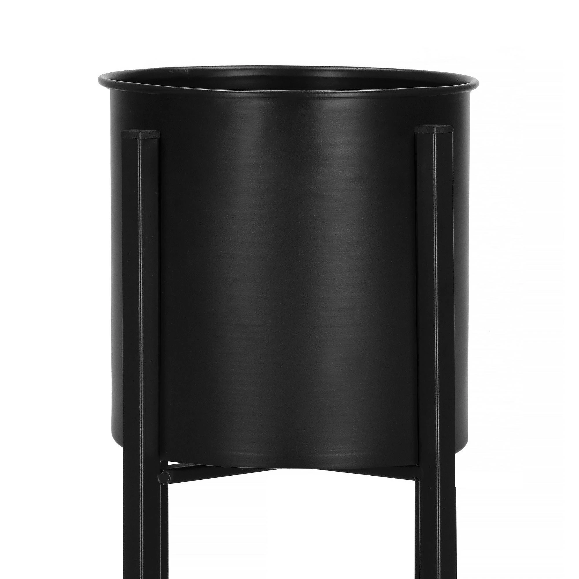 Metalinis gėlių stovas Springos GA0196, 74 cm, juoda