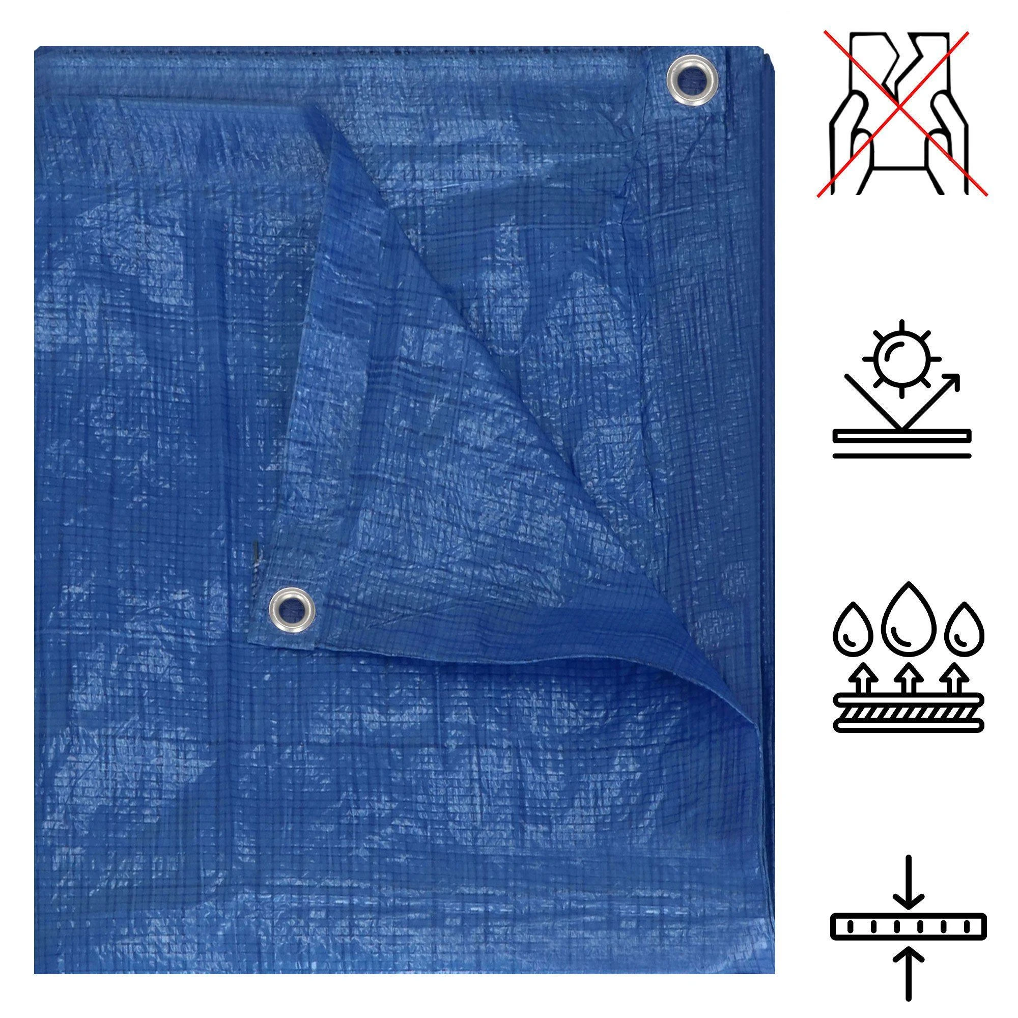 Brezentas Springos 3x3 m 60 g/m2