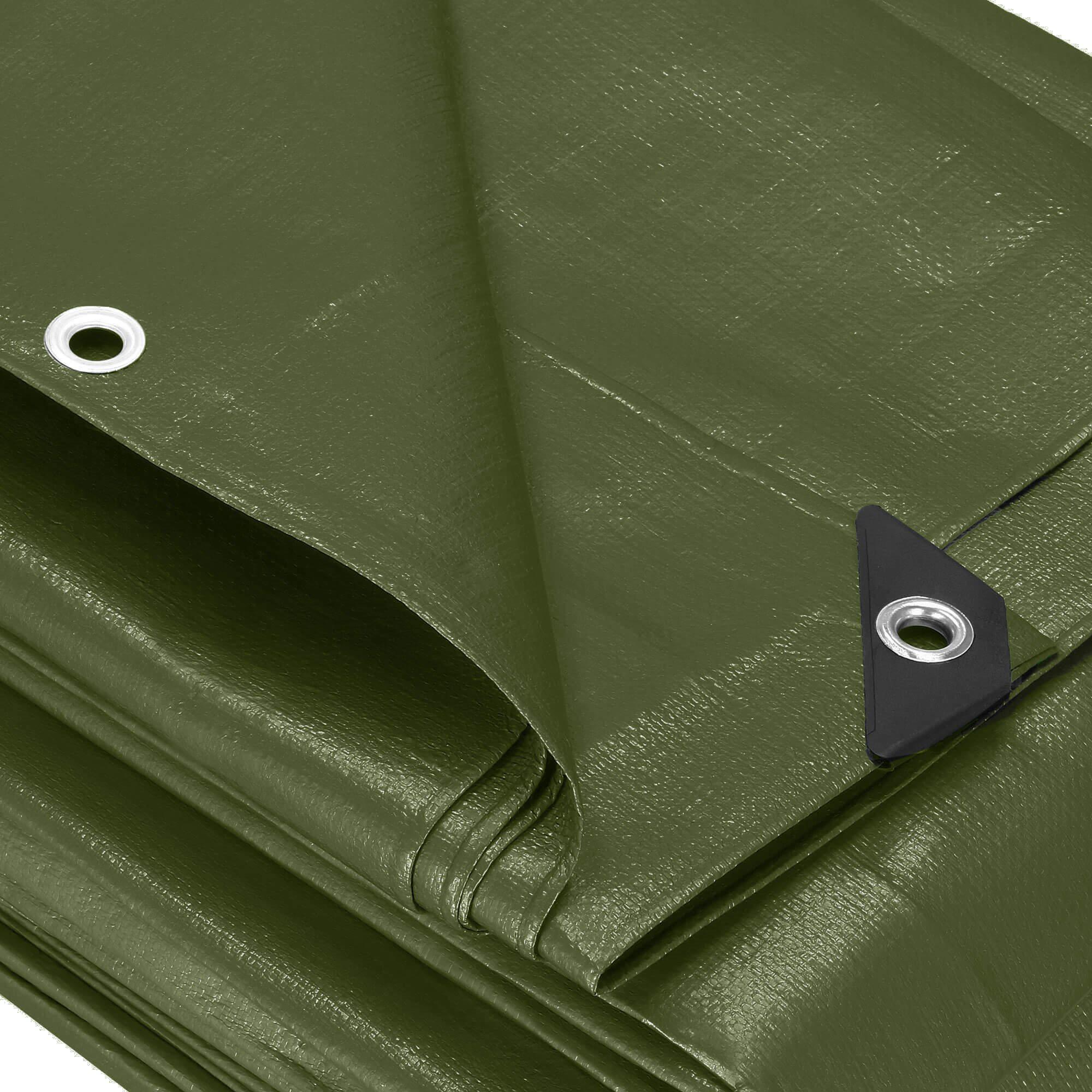 Springos Brezentas 4x7 m 120 g/m² polietileno