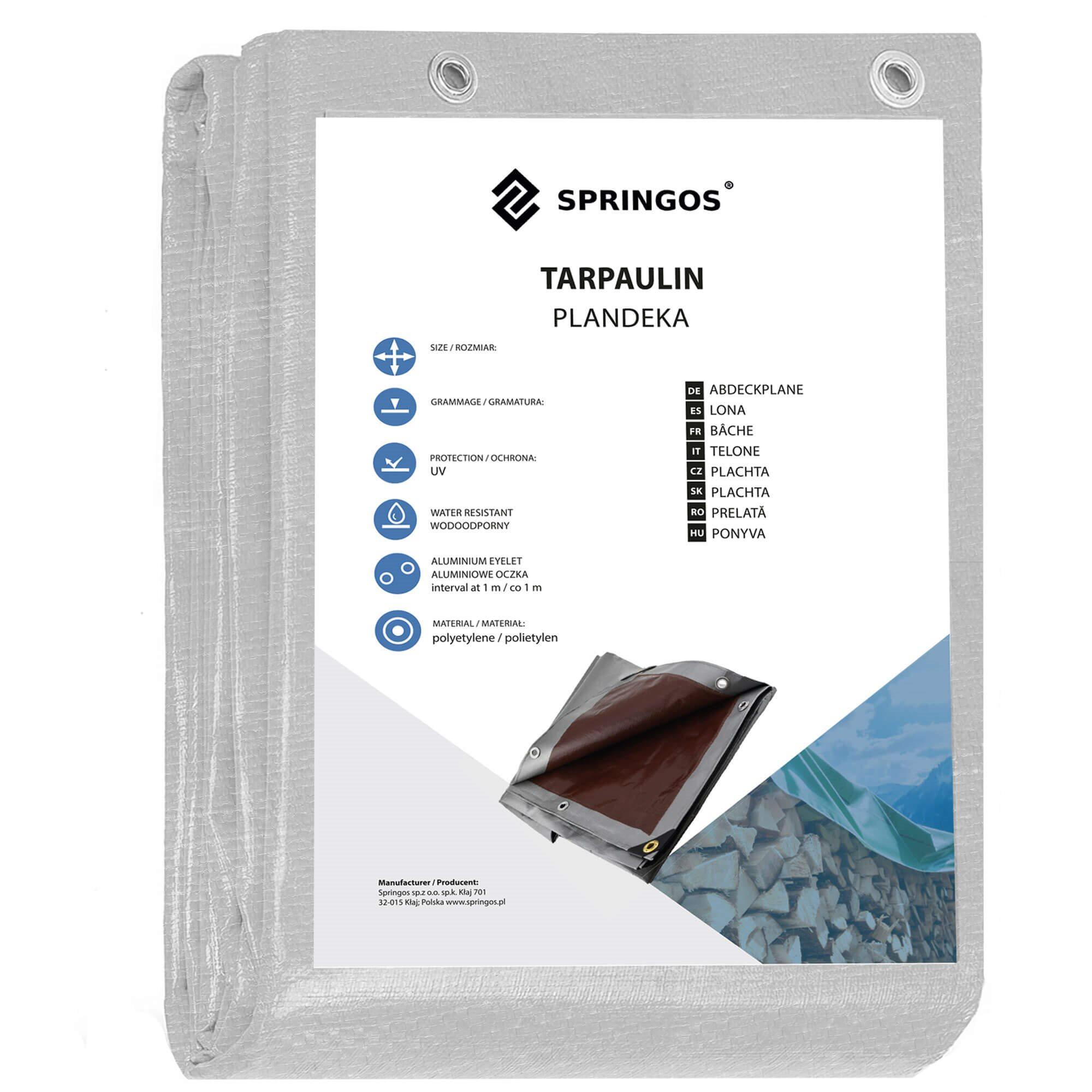 Springos Brezentas 5x8 m