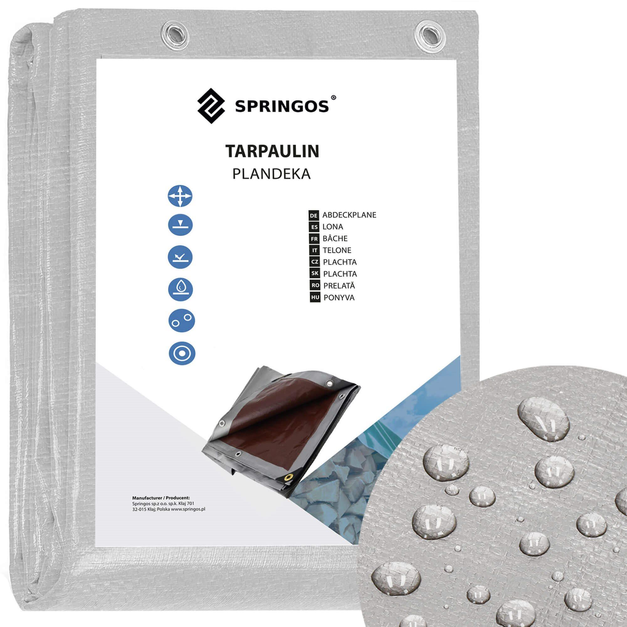 Springos Brezentas 5x8 m